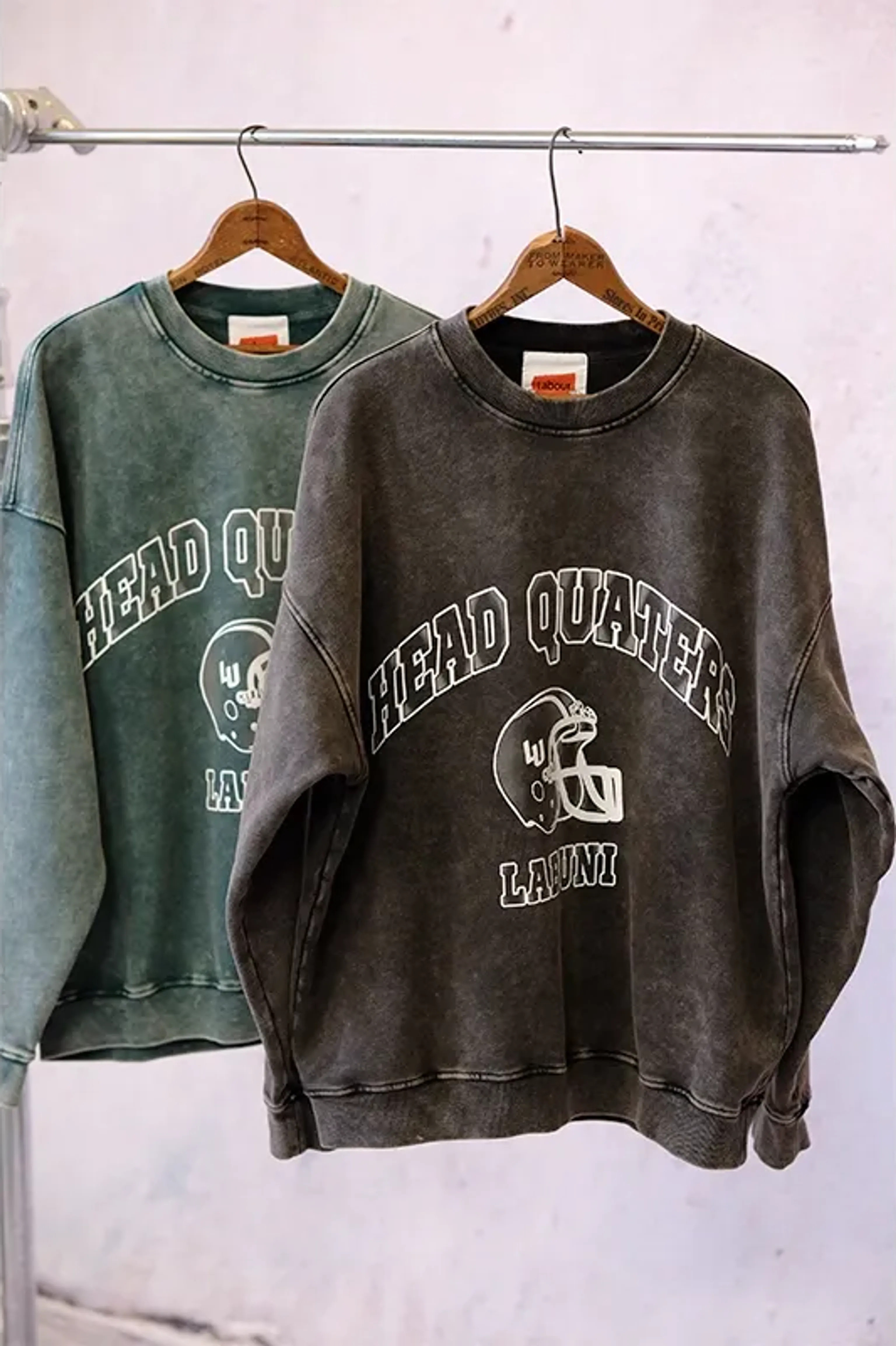 Vintage Oversized Collegiate Sweatshirt - Image 5