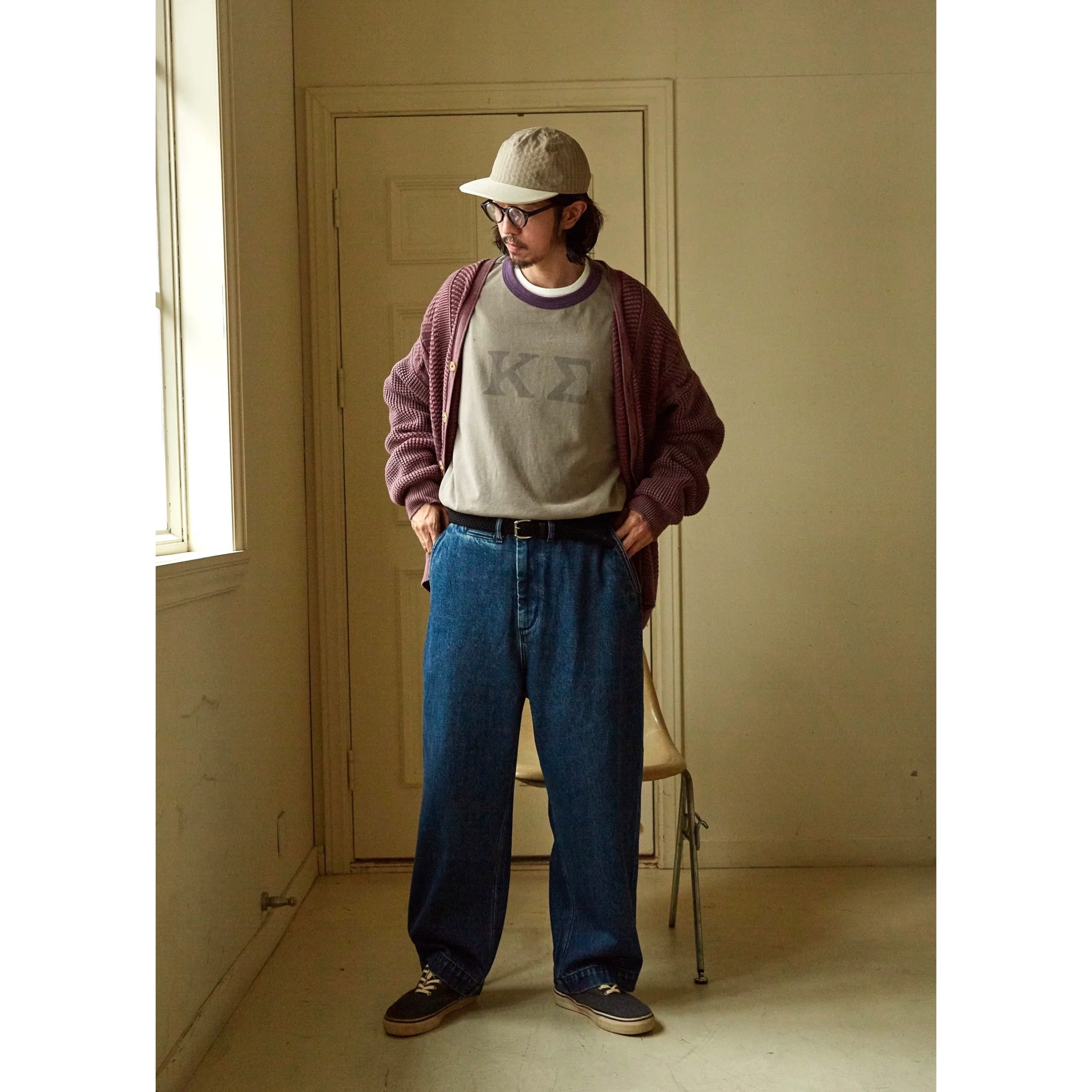 Vintage Ringer Long-Sleeve Shirt - Image 3