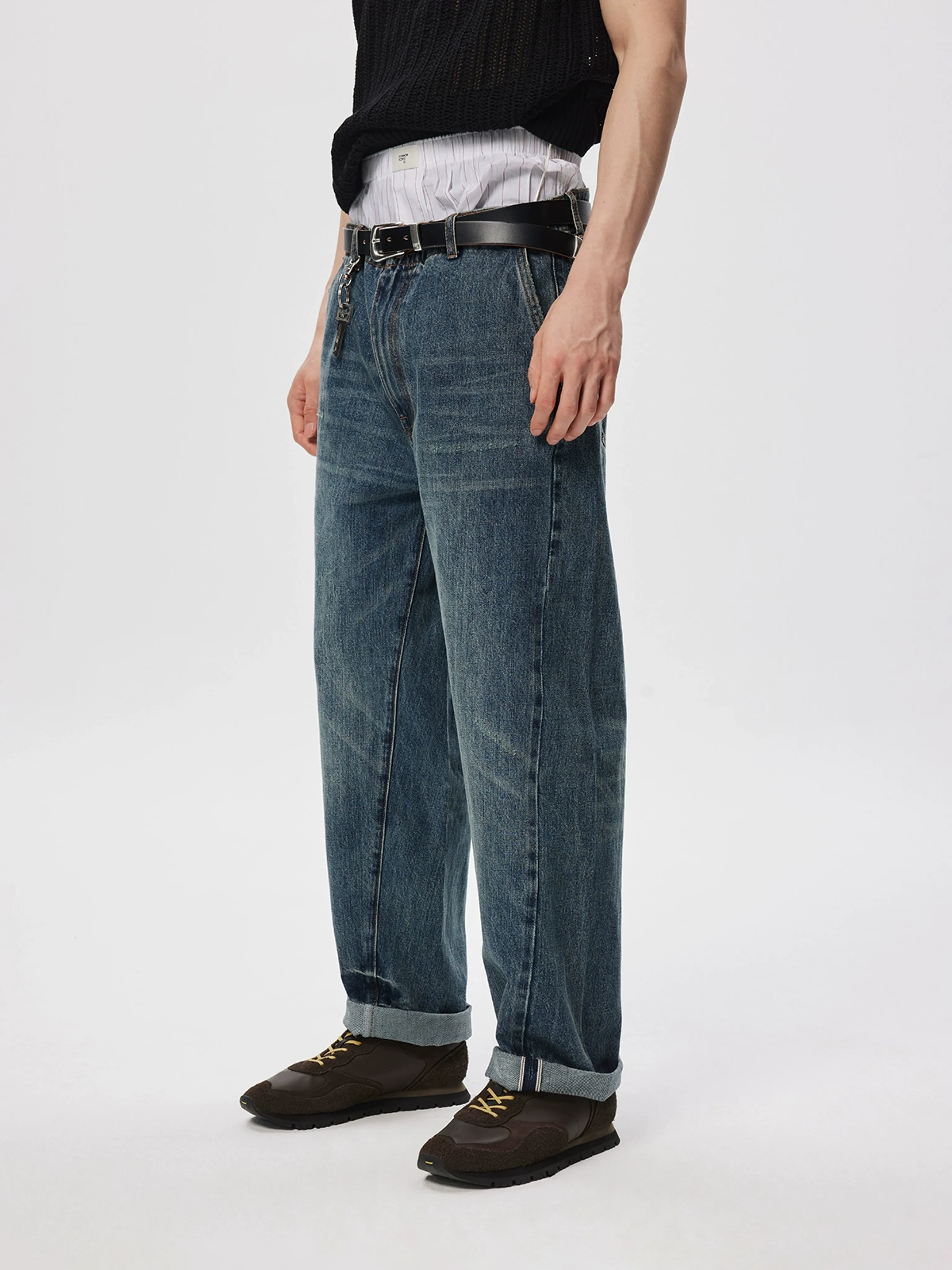 Vintage Selvedge Denim Jeans - Image 7