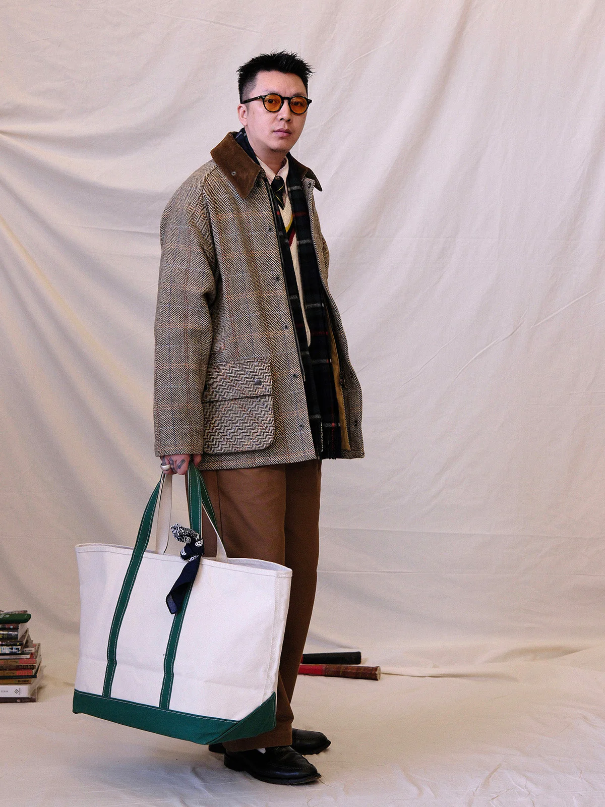 Vintage Tweed Coat - Image 3