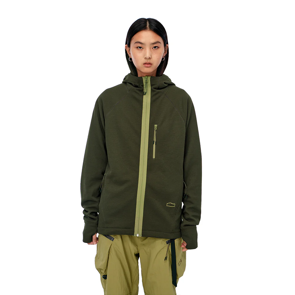Waffle Hooded Jacket - Image 6