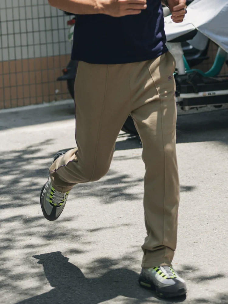 Waffle Knit Track Pants