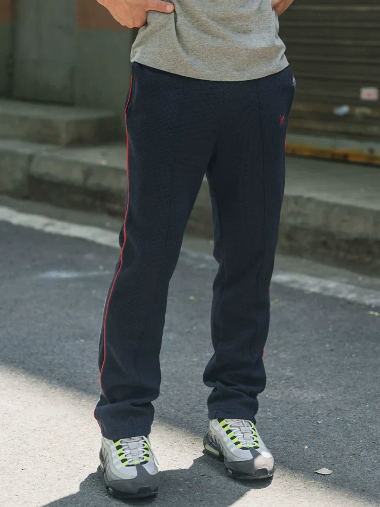 Waffle Knit Track Pants - Image 4