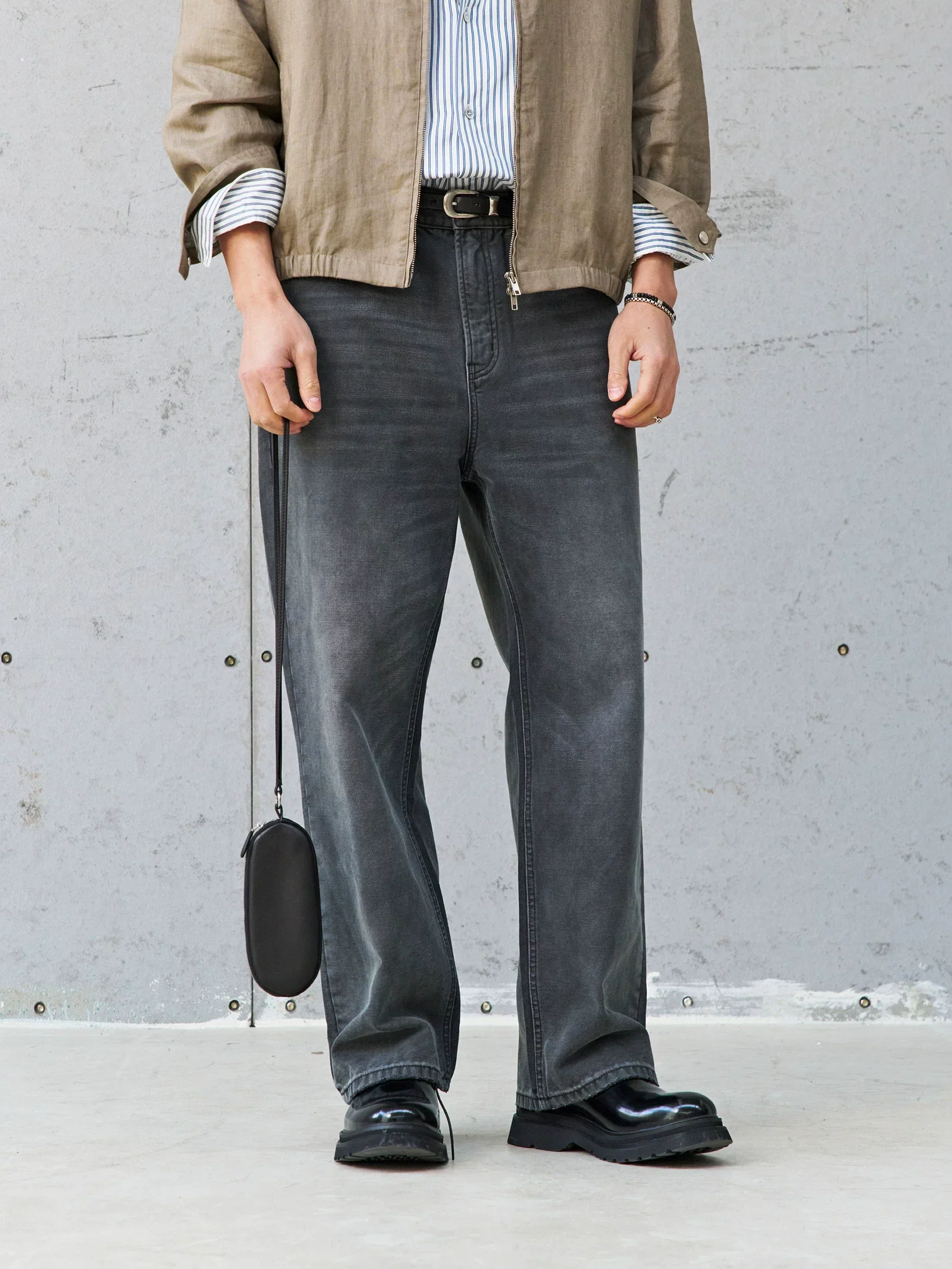 Washed Canvas Jeans - Image 2