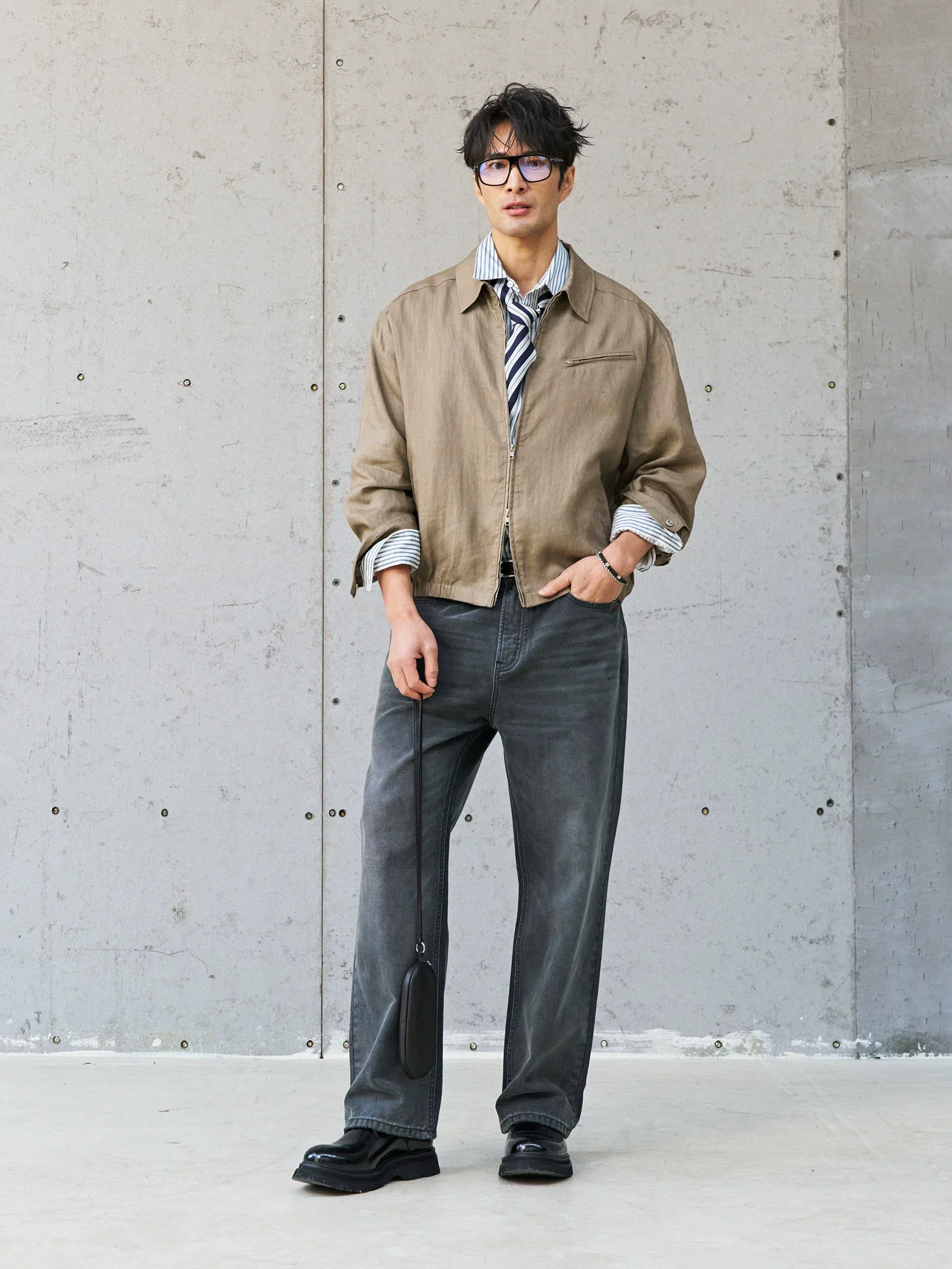 Washed Canvas Jeans - Image 3