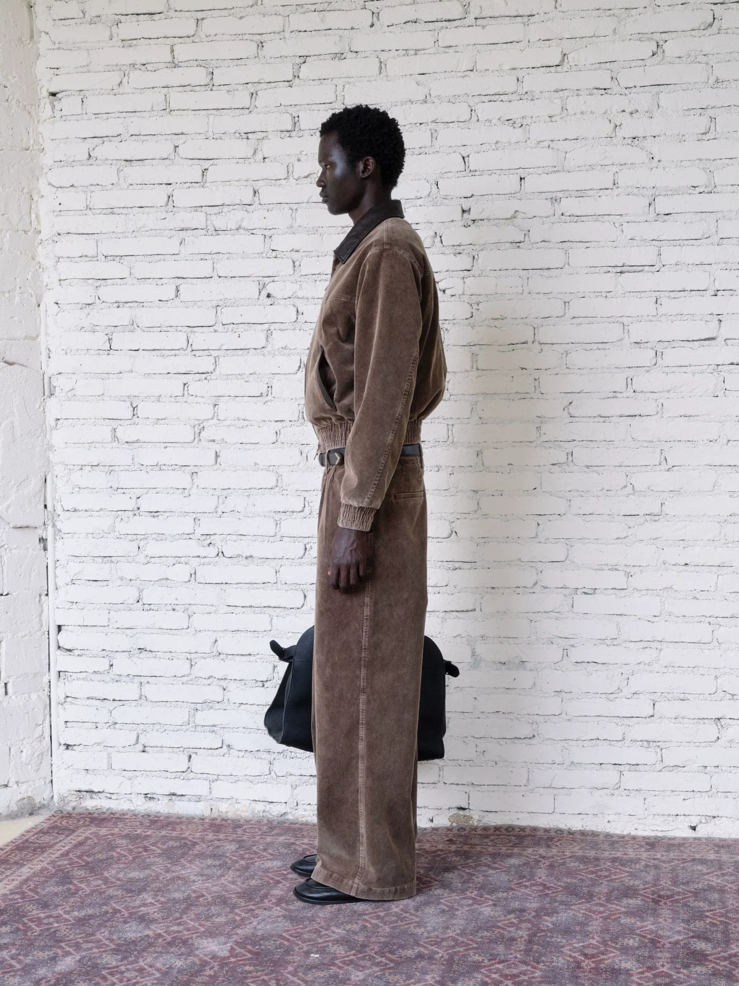Washed Corduroy Western Zip Jacket - Image 4
