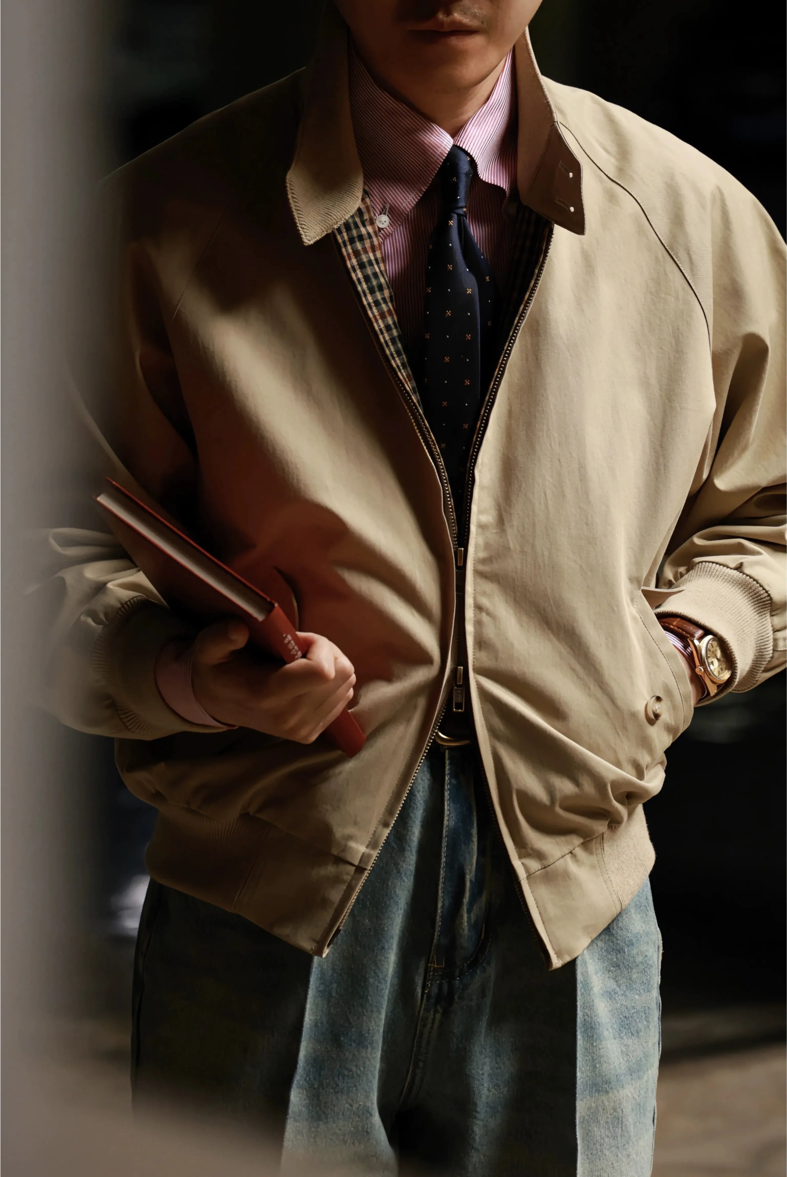 Washed Cotton G9 Bomber Jacket - Image 7
