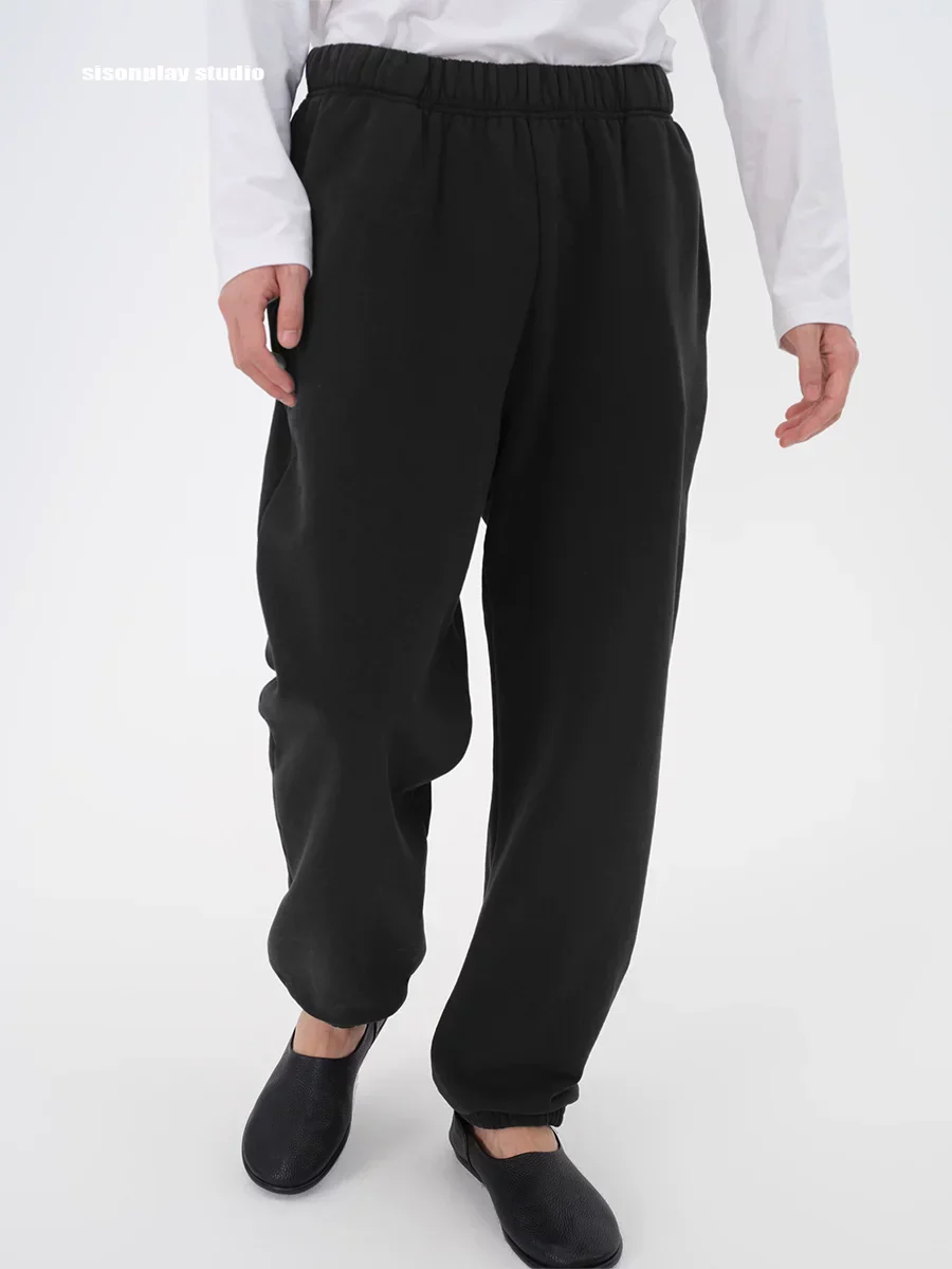 Washed Cotton Relaxed Joggers - Image 4