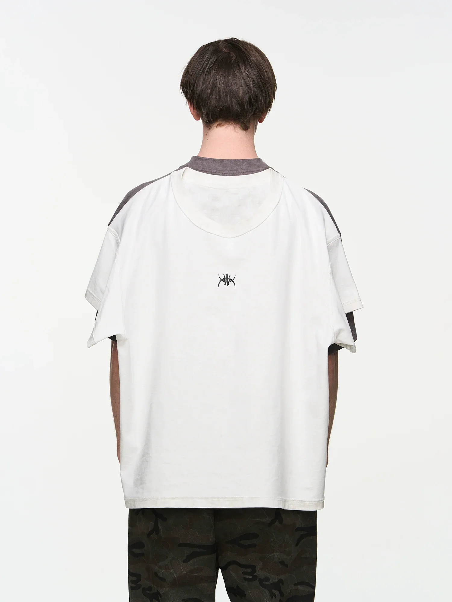 Washed Double-Layer Tee - Image 2