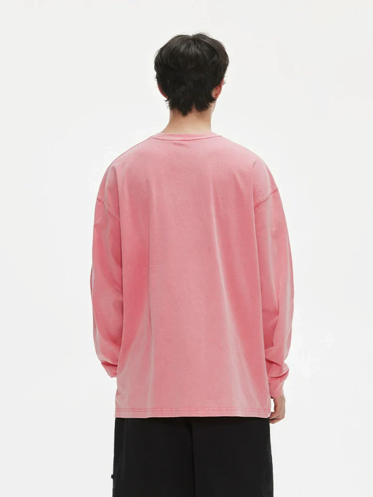 Washed Embroidered Pocket Tee - Image 2