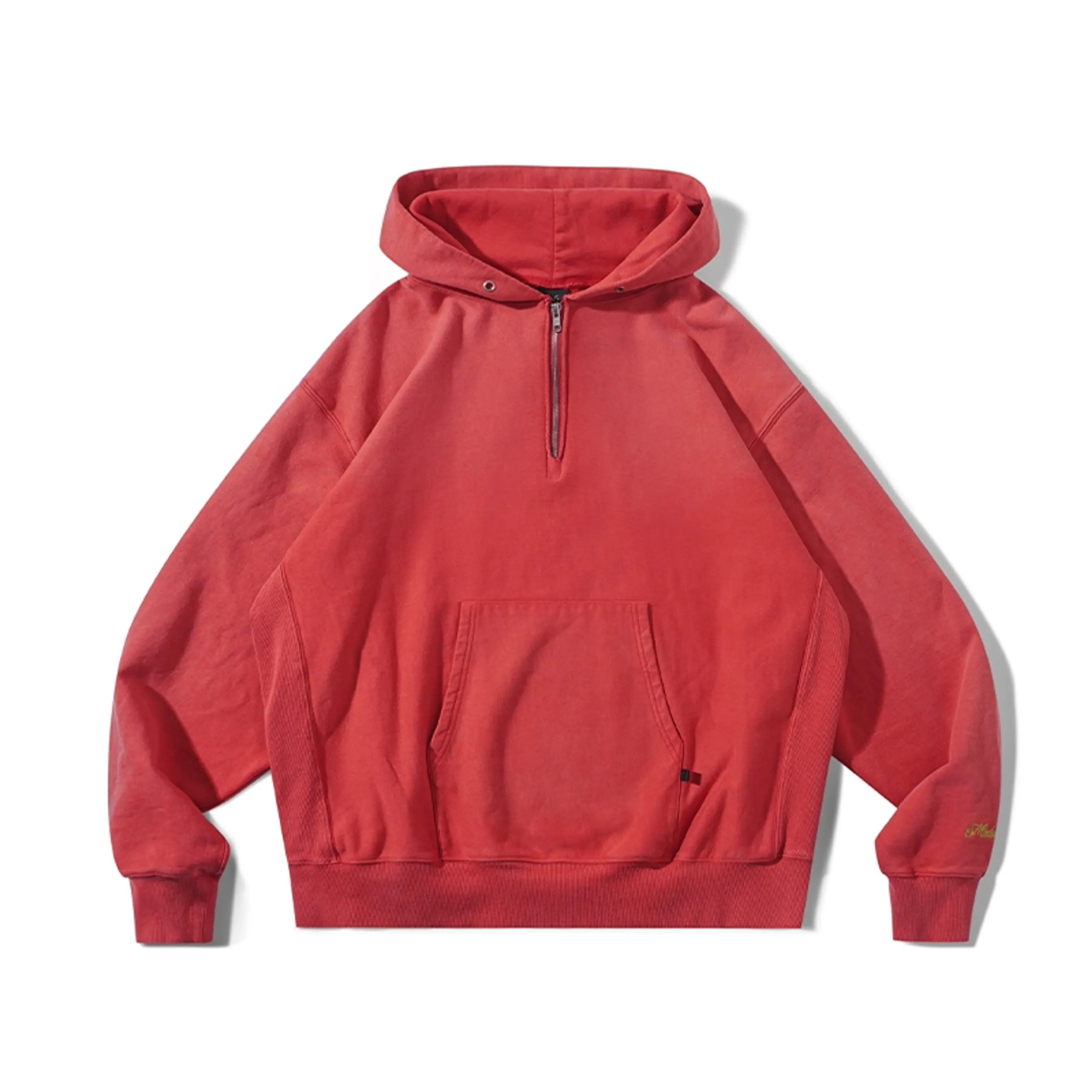 Washed Half-Zip Hoodie - Image 7