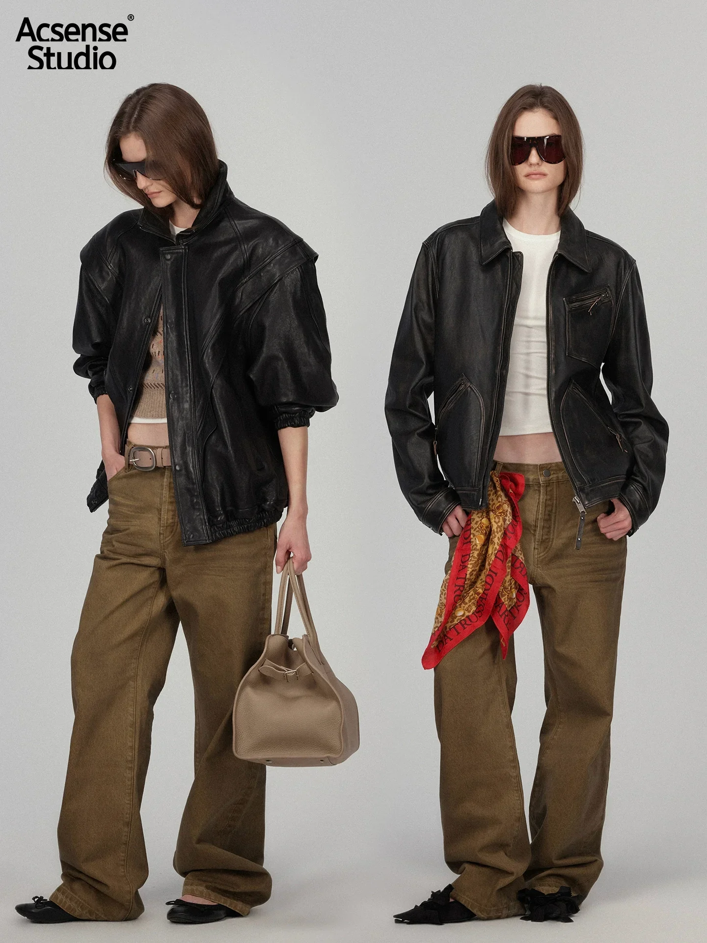 Washed Sand Straight-Leg Jeans - Image 2