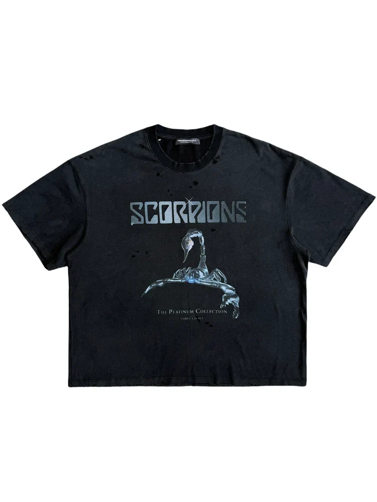 Washed Scorpion Graphic T-Shirt