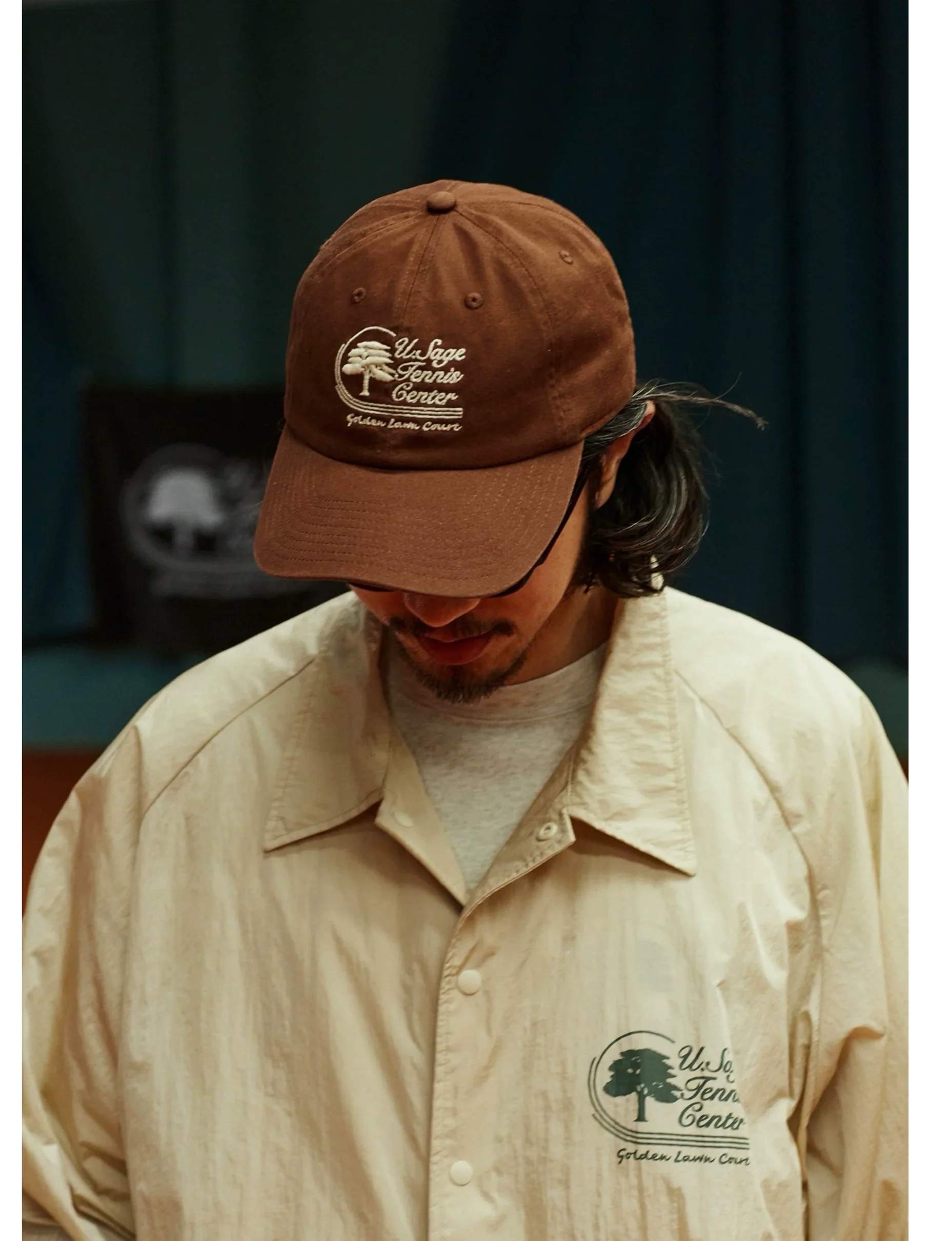 Washed Twill Tennis Cap - Image 2