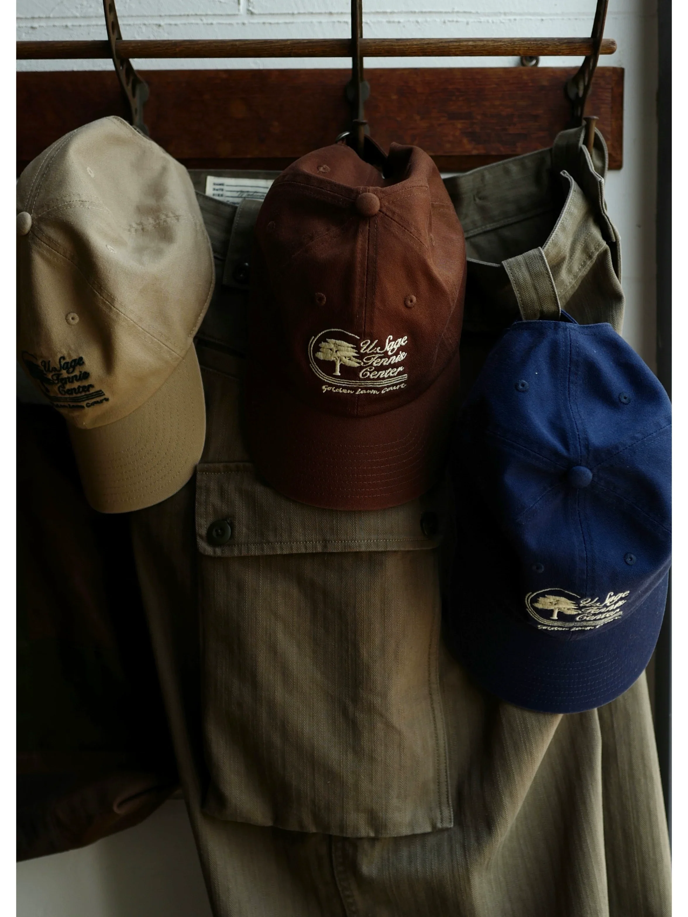Washed Twill Tennis Cap - Image 4
