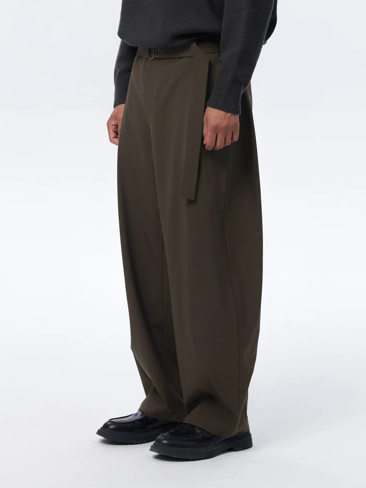 Water-Repellent Wool Trousers