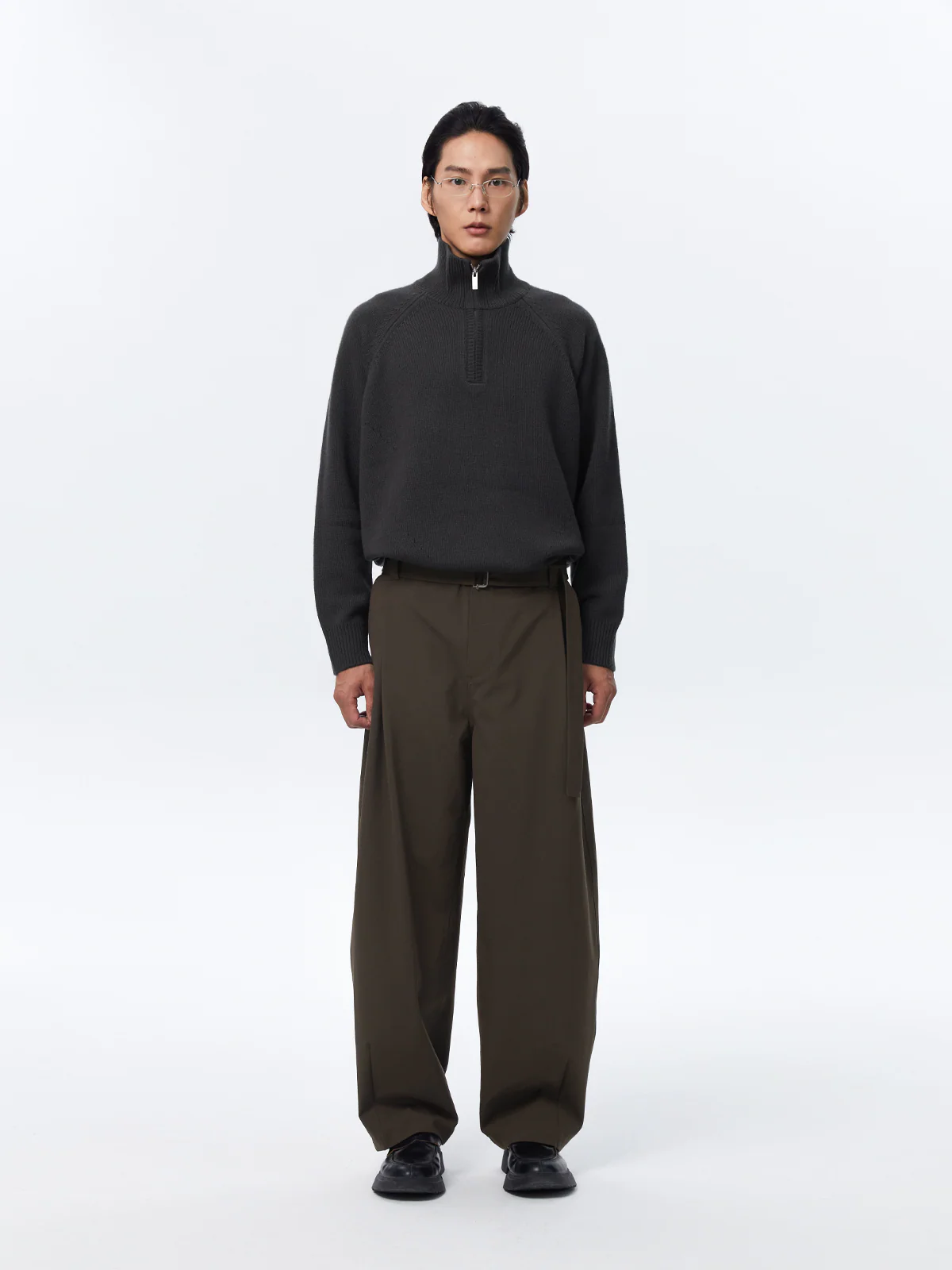 Water-Repellent Wool Trousers - Image 5