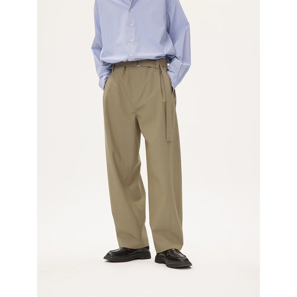 Water-Repellent Wool Trousers - Image 8