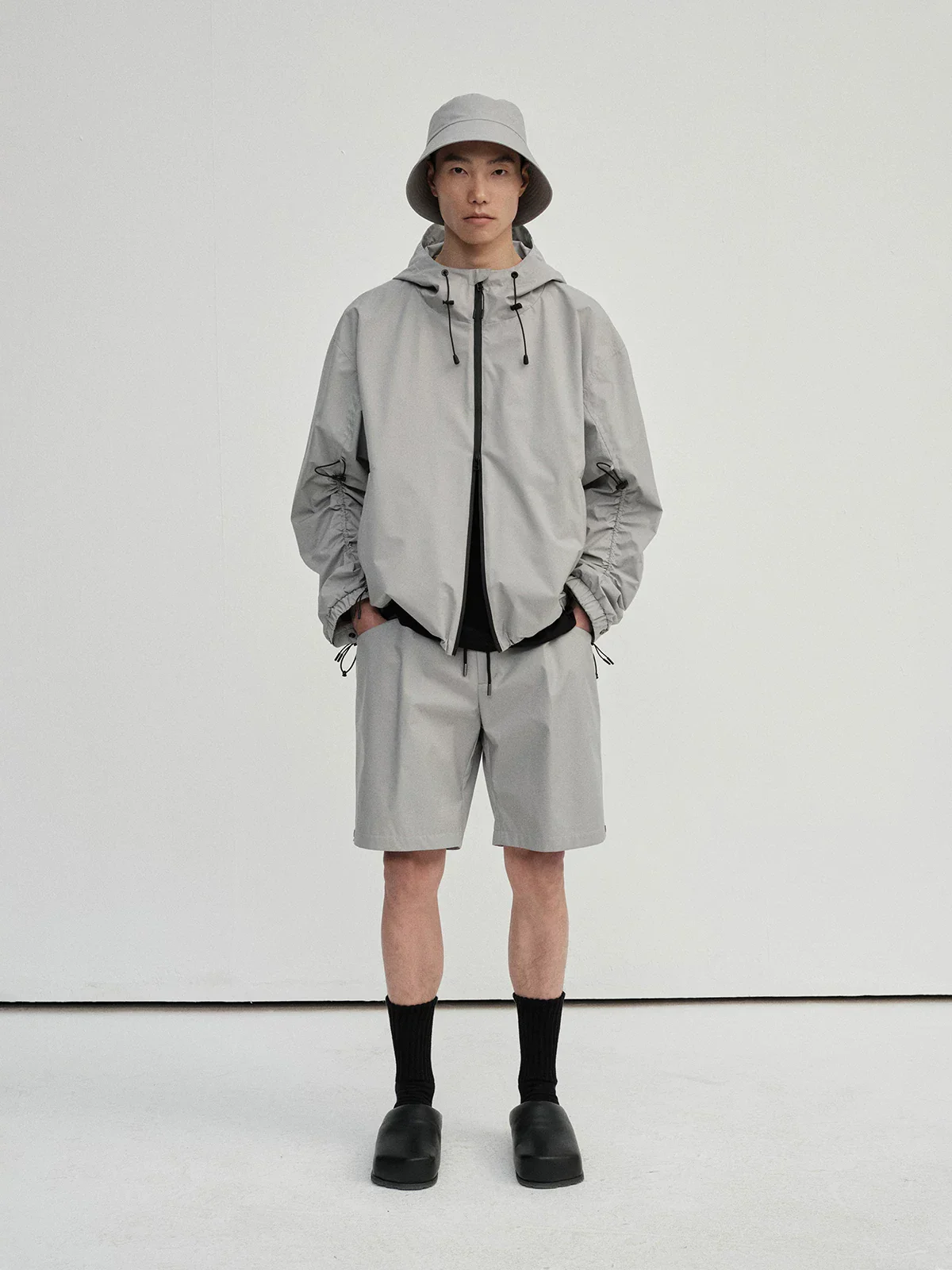 Water-Repellent Zip-Pocket Shorts - Image 2