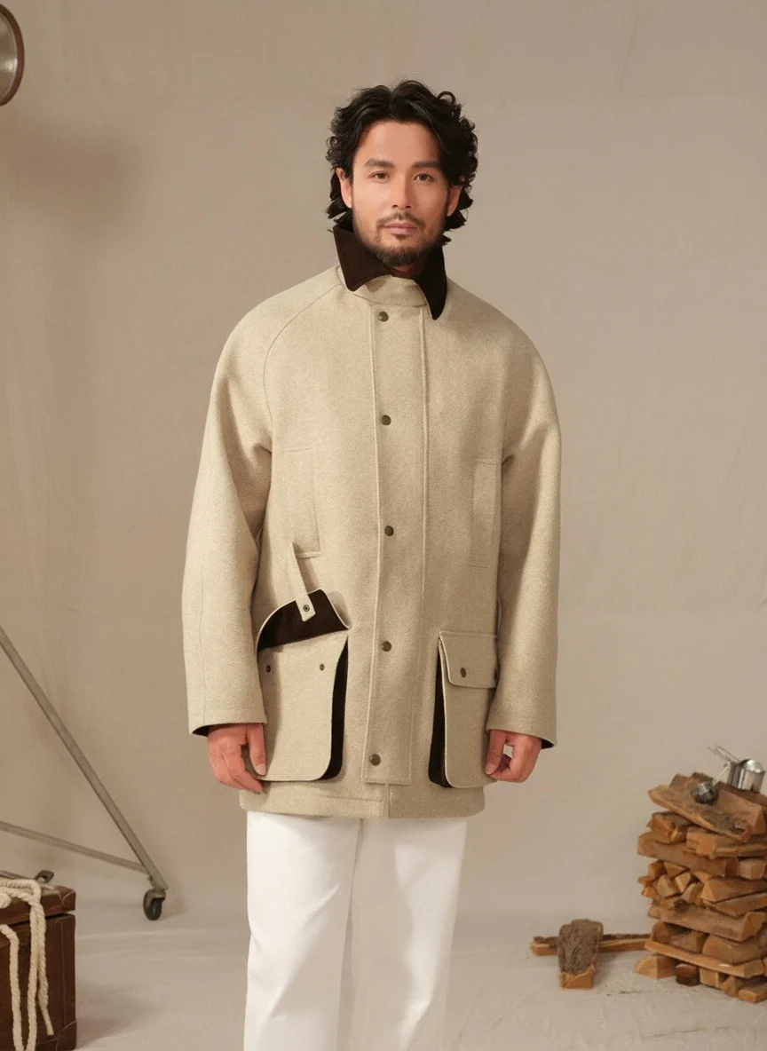 Waterproof Wool Field Jacket - Image 2