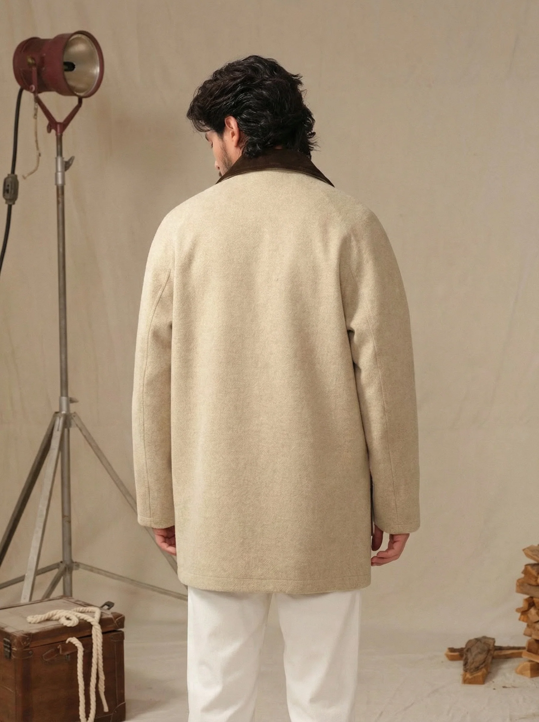 Waterproof Wool Field Jacket - Image 3
