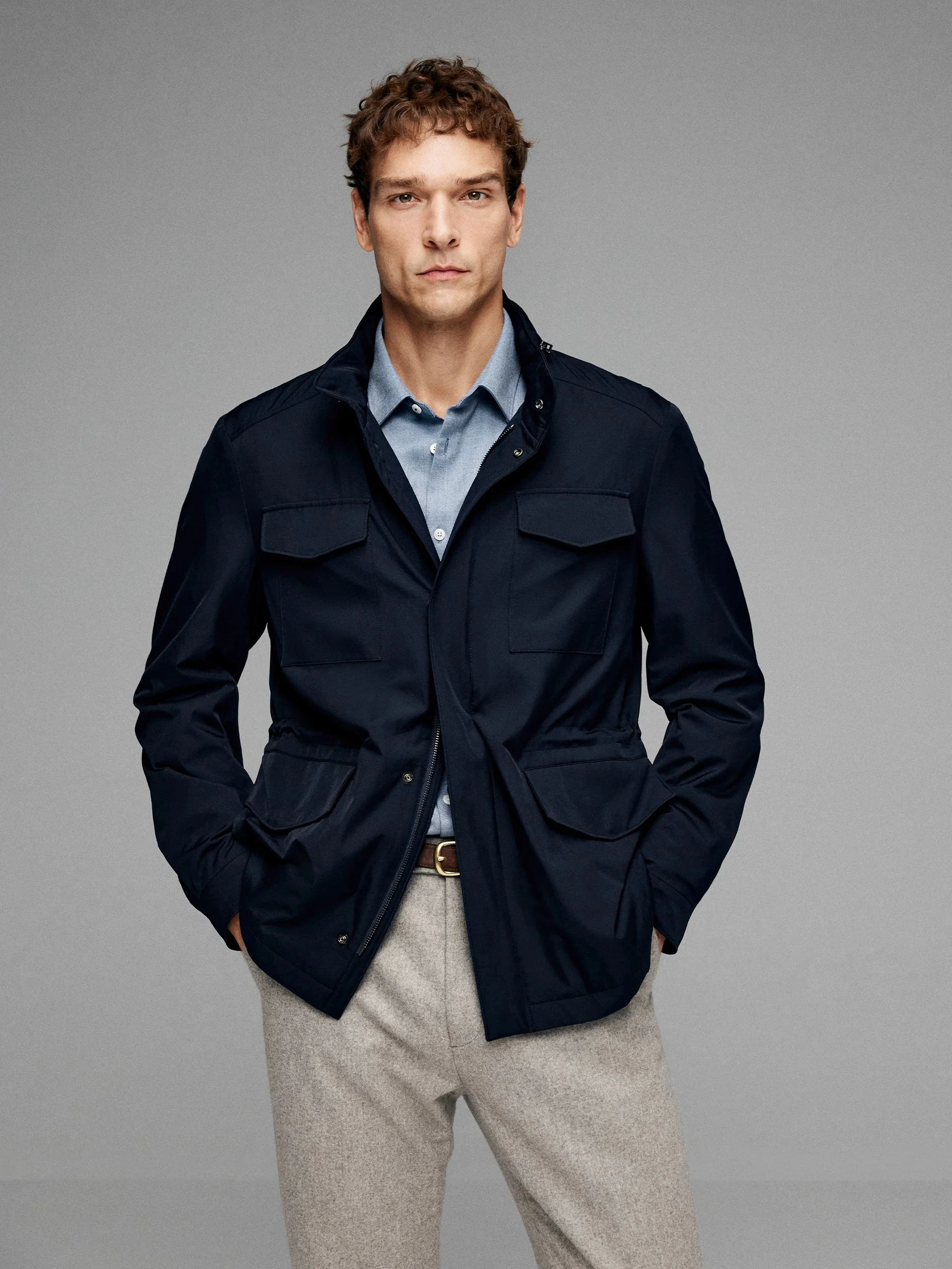 Waterproof Wool-Lined Field Jacket