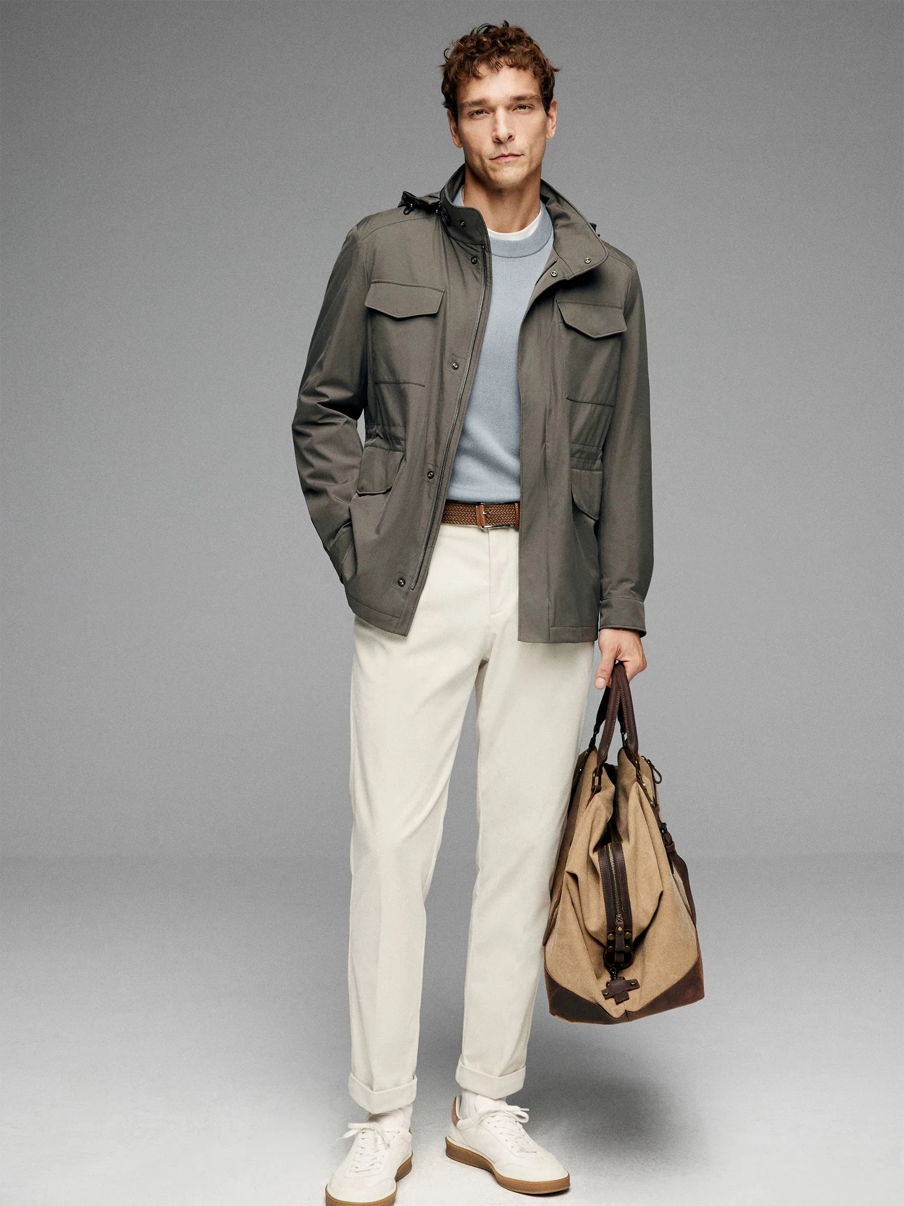 Waterproof Wool-Lined Field Jacket - Image 2