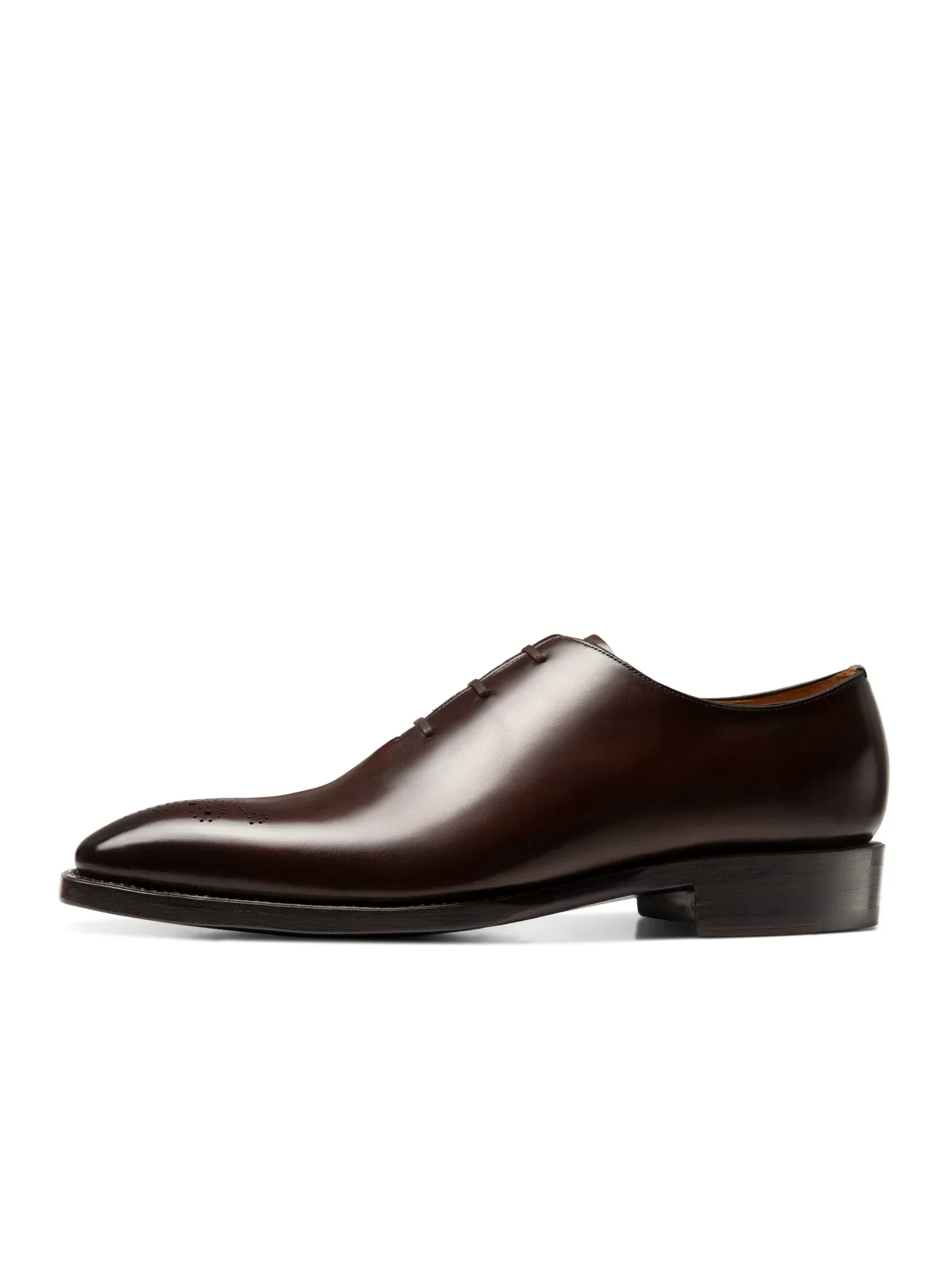 Waxed Calf Wholecut Oxford - Image 2