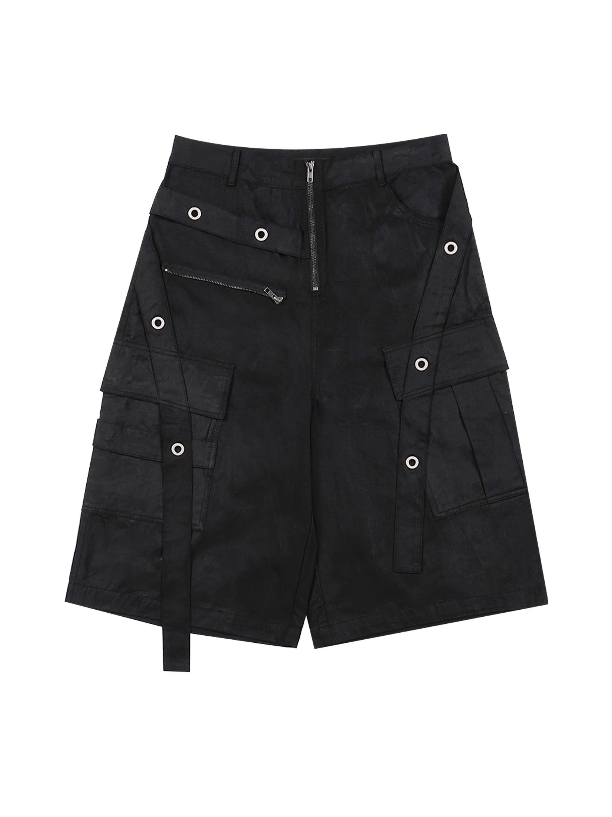 Waxed Cargo Shorts - Image 4