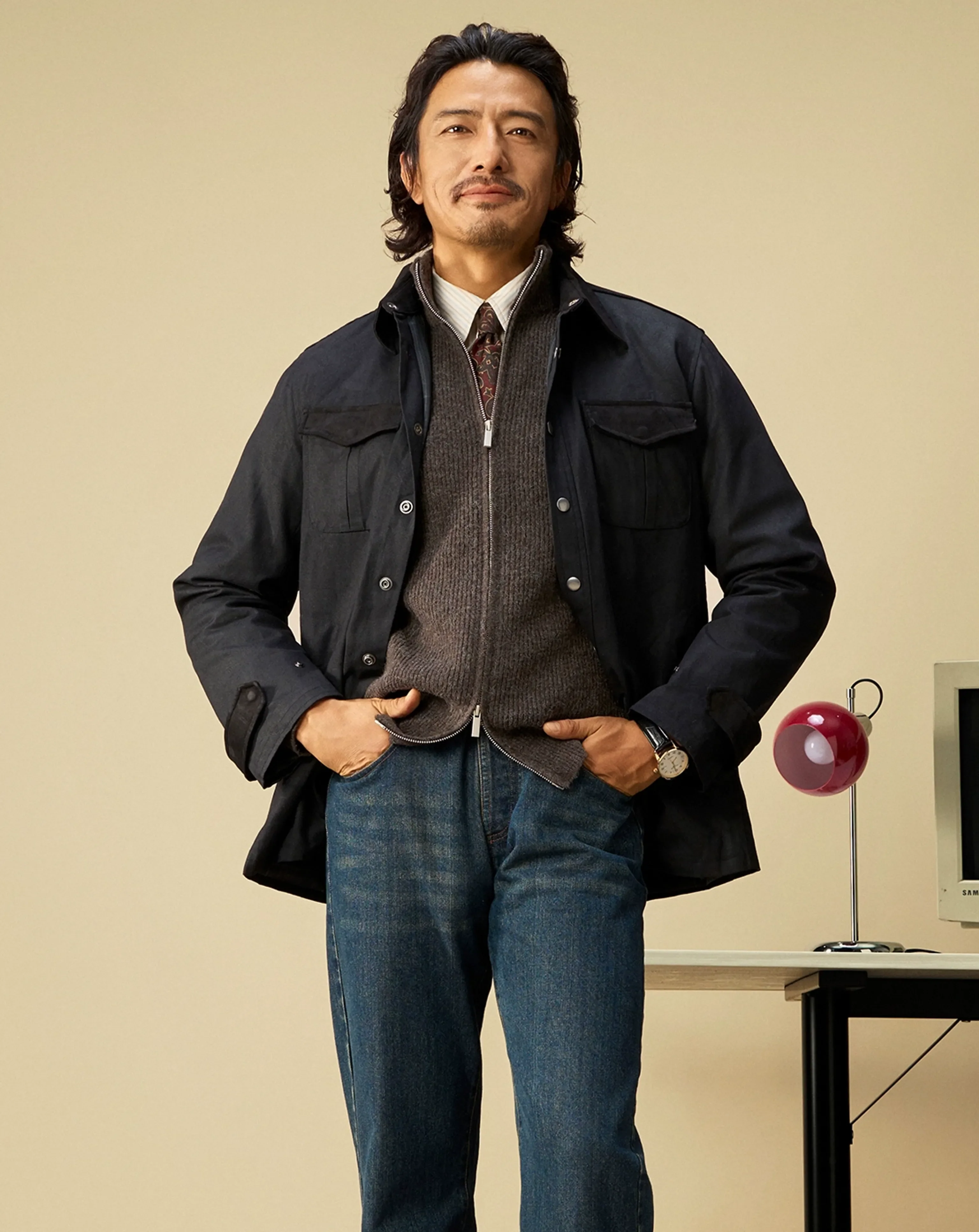 Waxed Cotton Shirt Jacket - Image 6