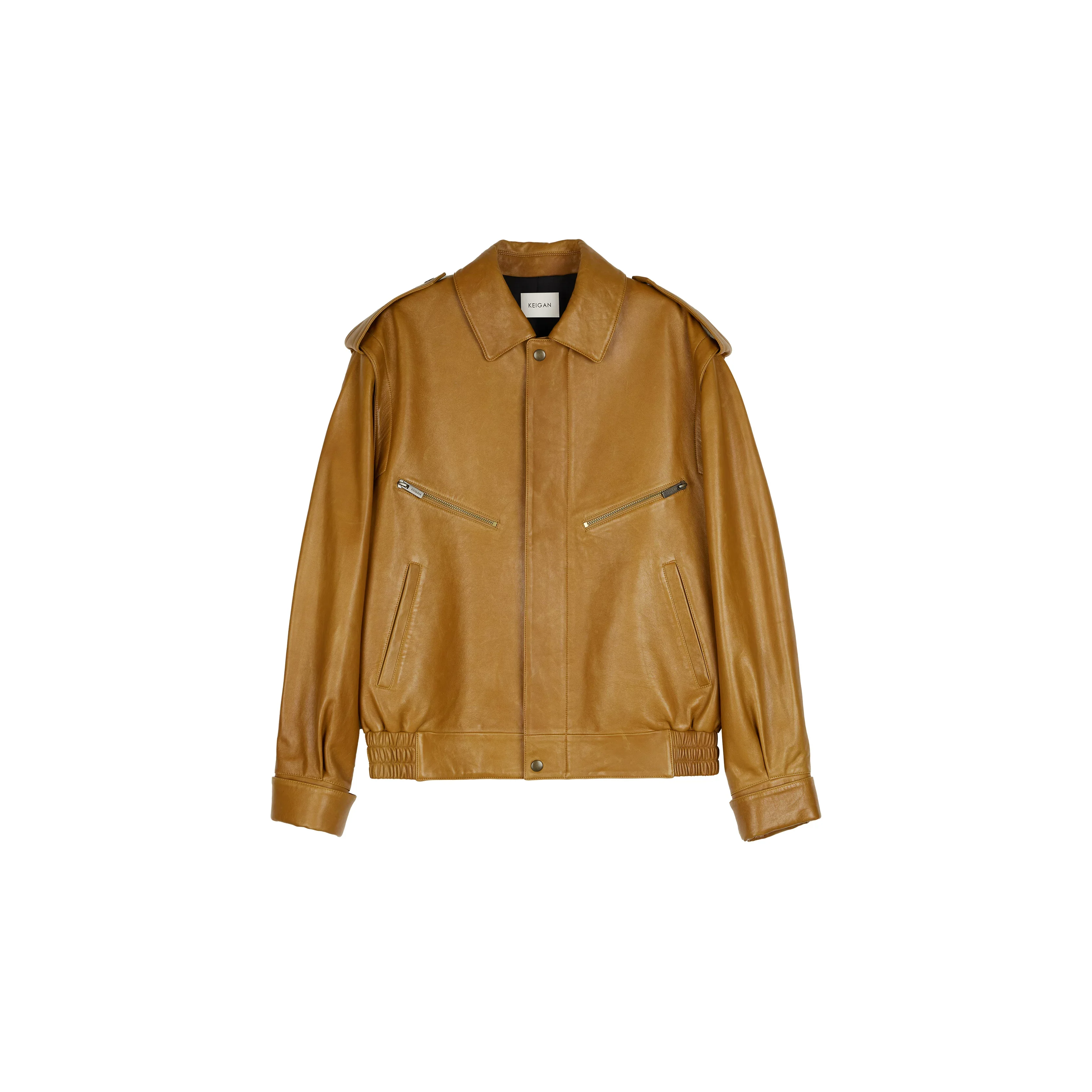 Waxed Sheepskin Jacket - Image 3