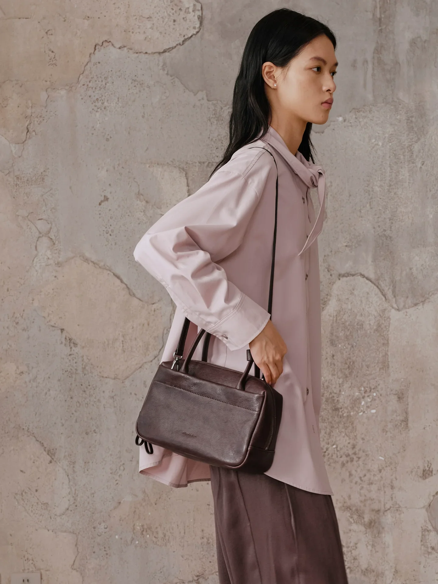 Weili Double-Zip Boston Bag - Image 2