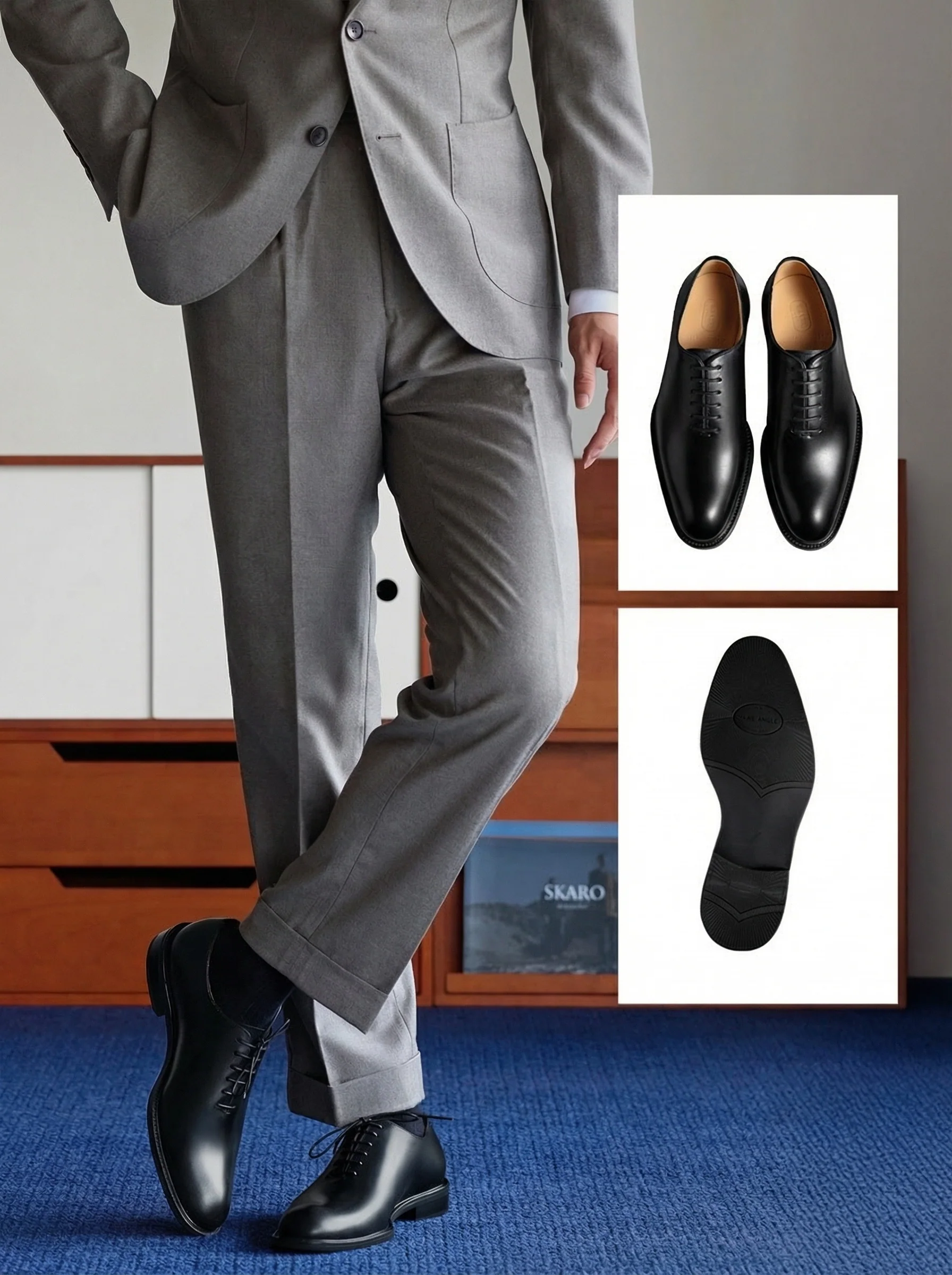 Wholecut Calfskin Oxford - Image 4
