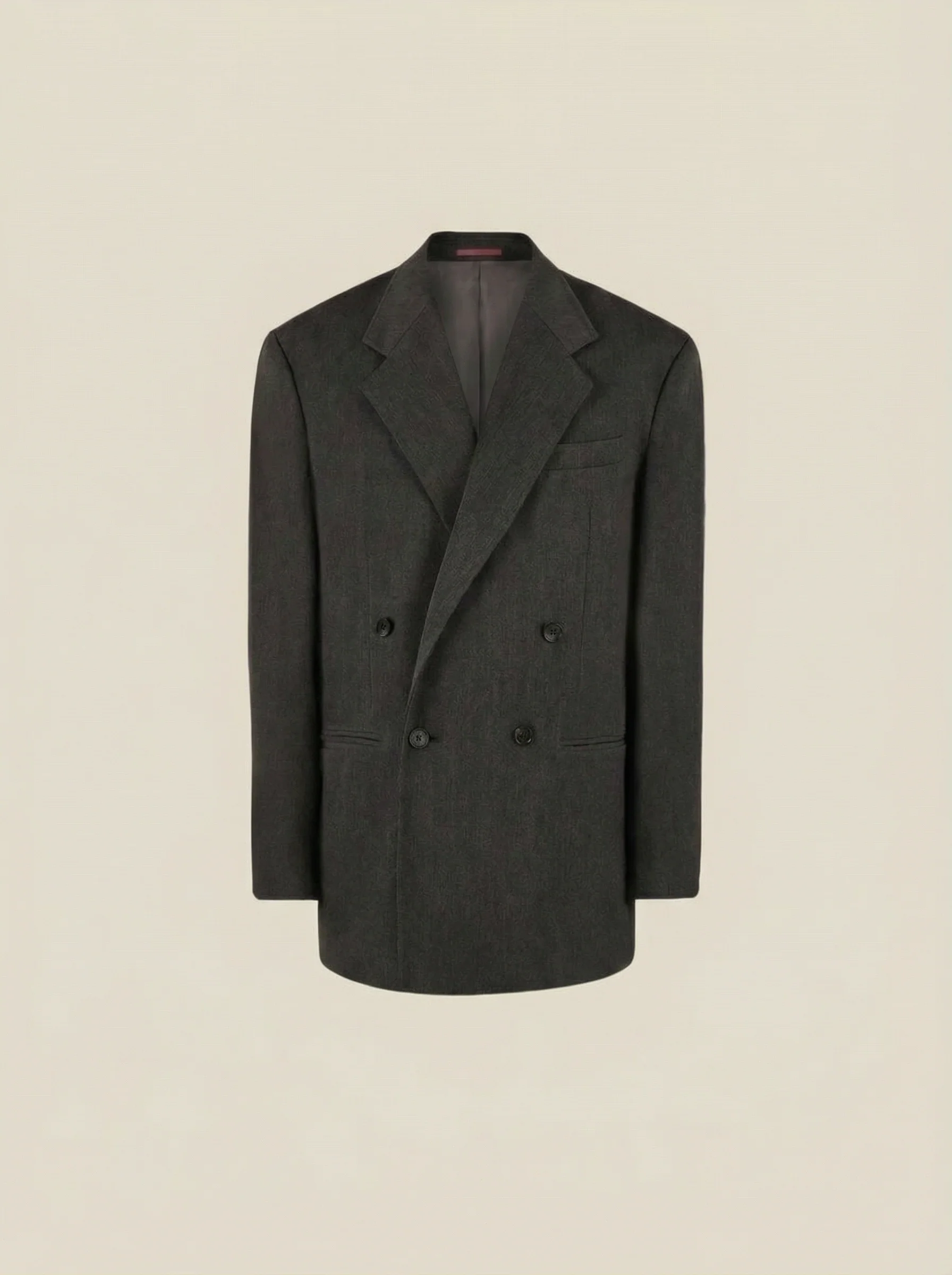 Wide-Lapel Double Blazer - Image 6