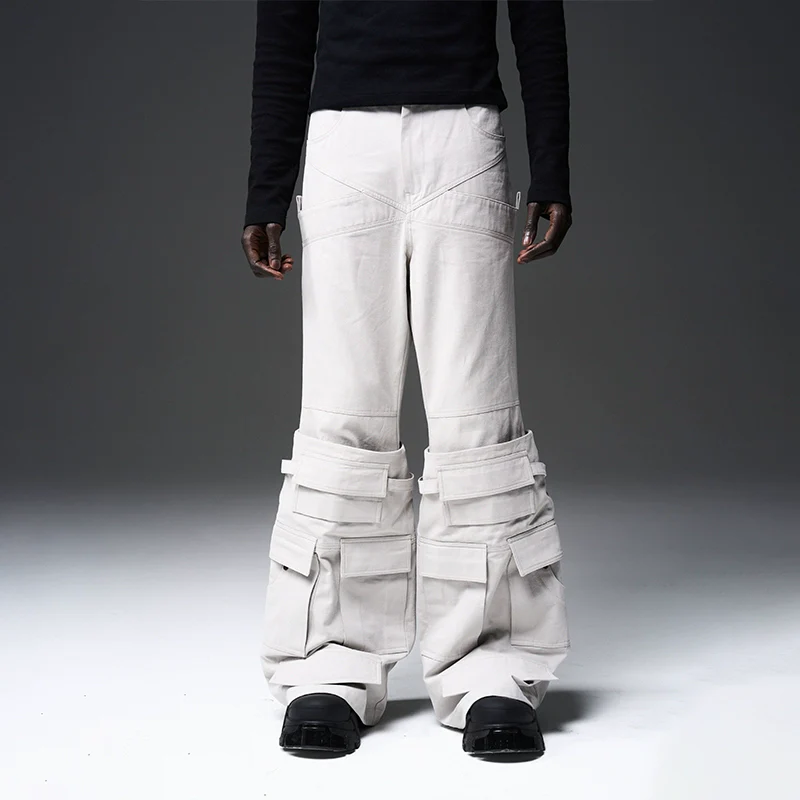 Wide-Leg Cargo Pants - Image 4