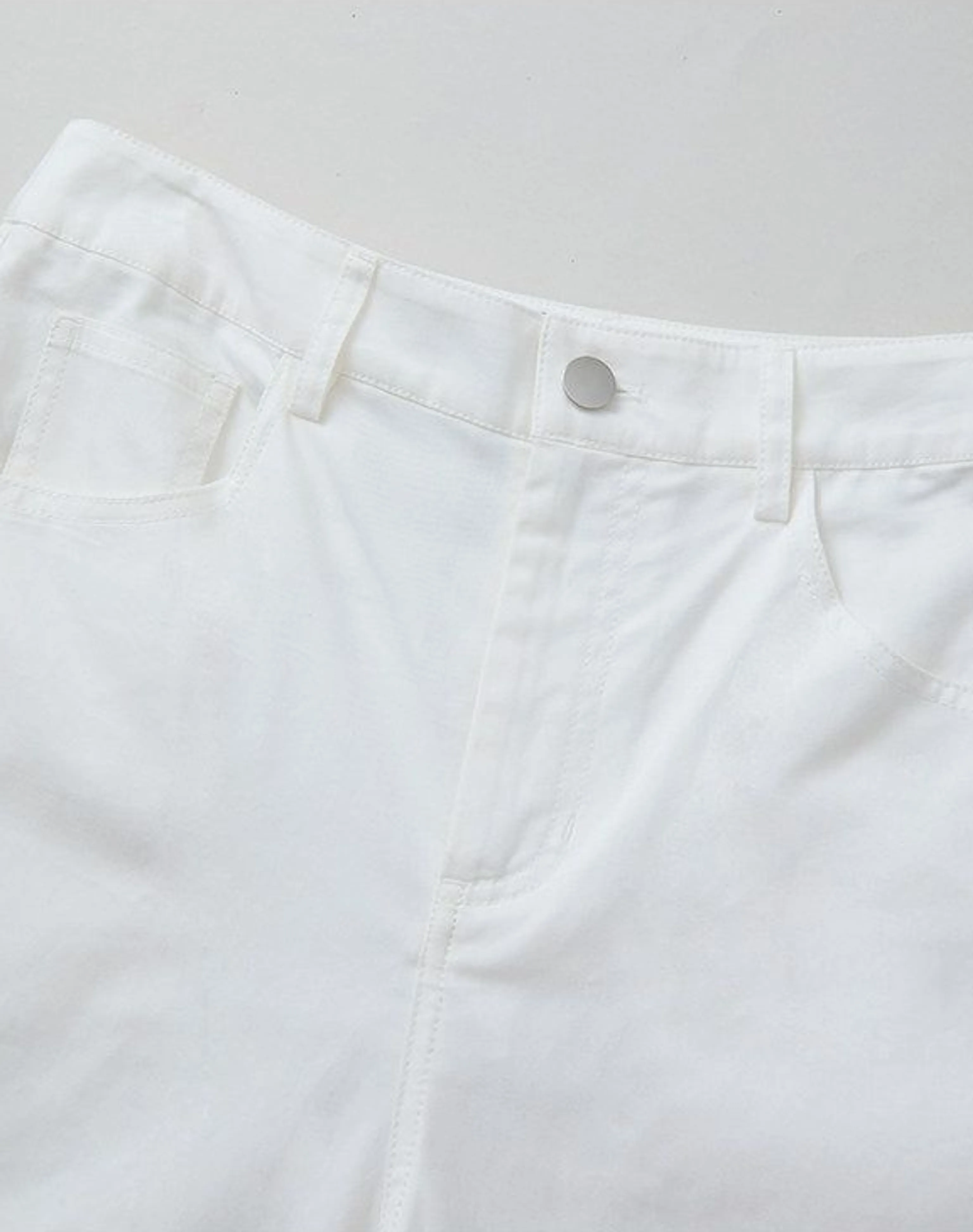 Wide-Leg Cotton Trousers - Image 3