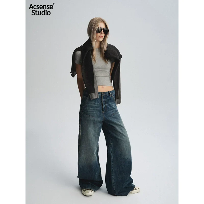 Wide-Leg Denim Jeans - Image 3