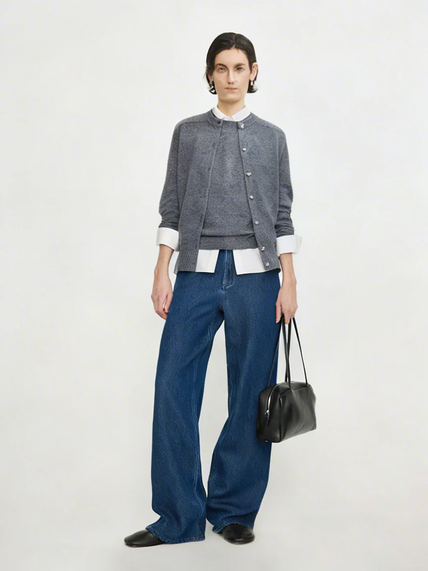 Wide-Leg Denim Jeans - Image 4