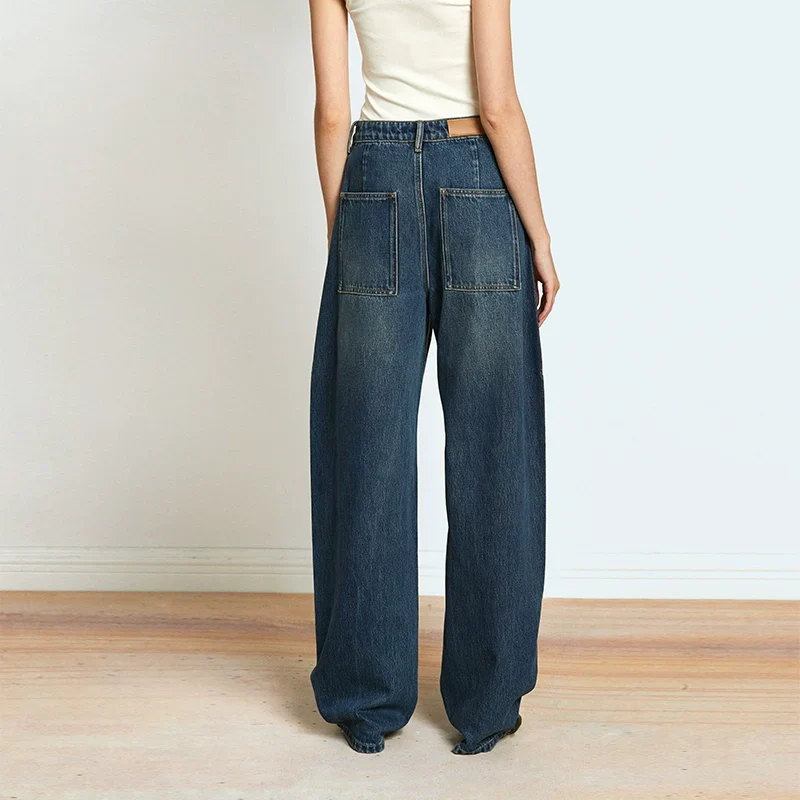 Wide-Leg Denim Jeans - Image 2