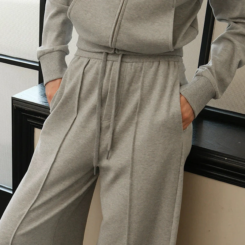 Wide-Leg Drawstring Pants - Image 3