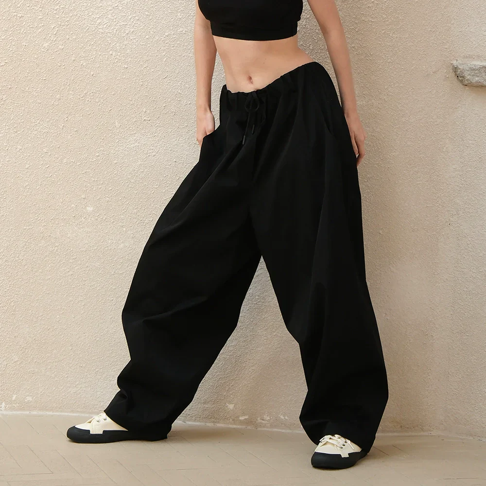 Wide-Leg Drawstring Pants - Image 3