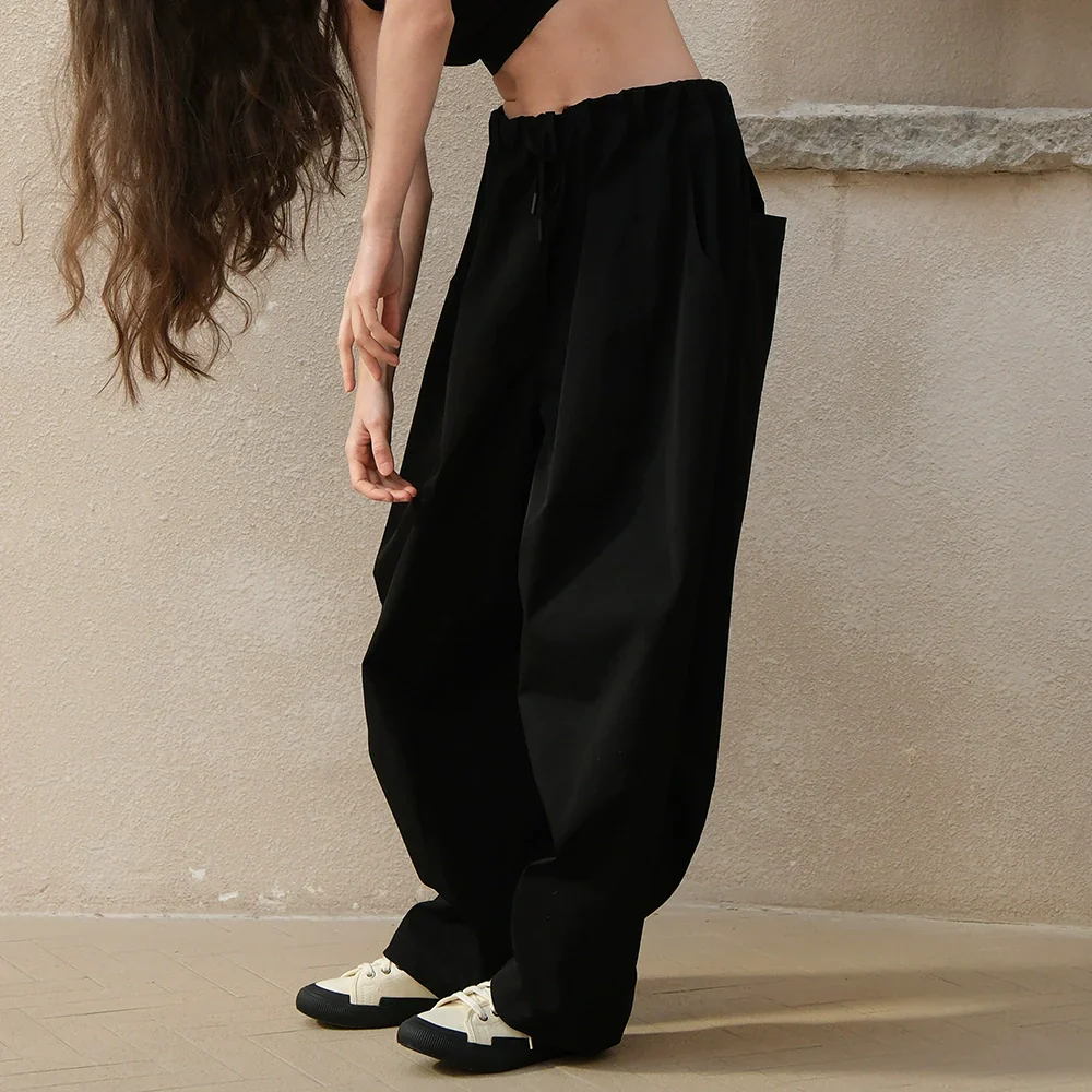 Wide-Leg Drawstring Pants - Image 4