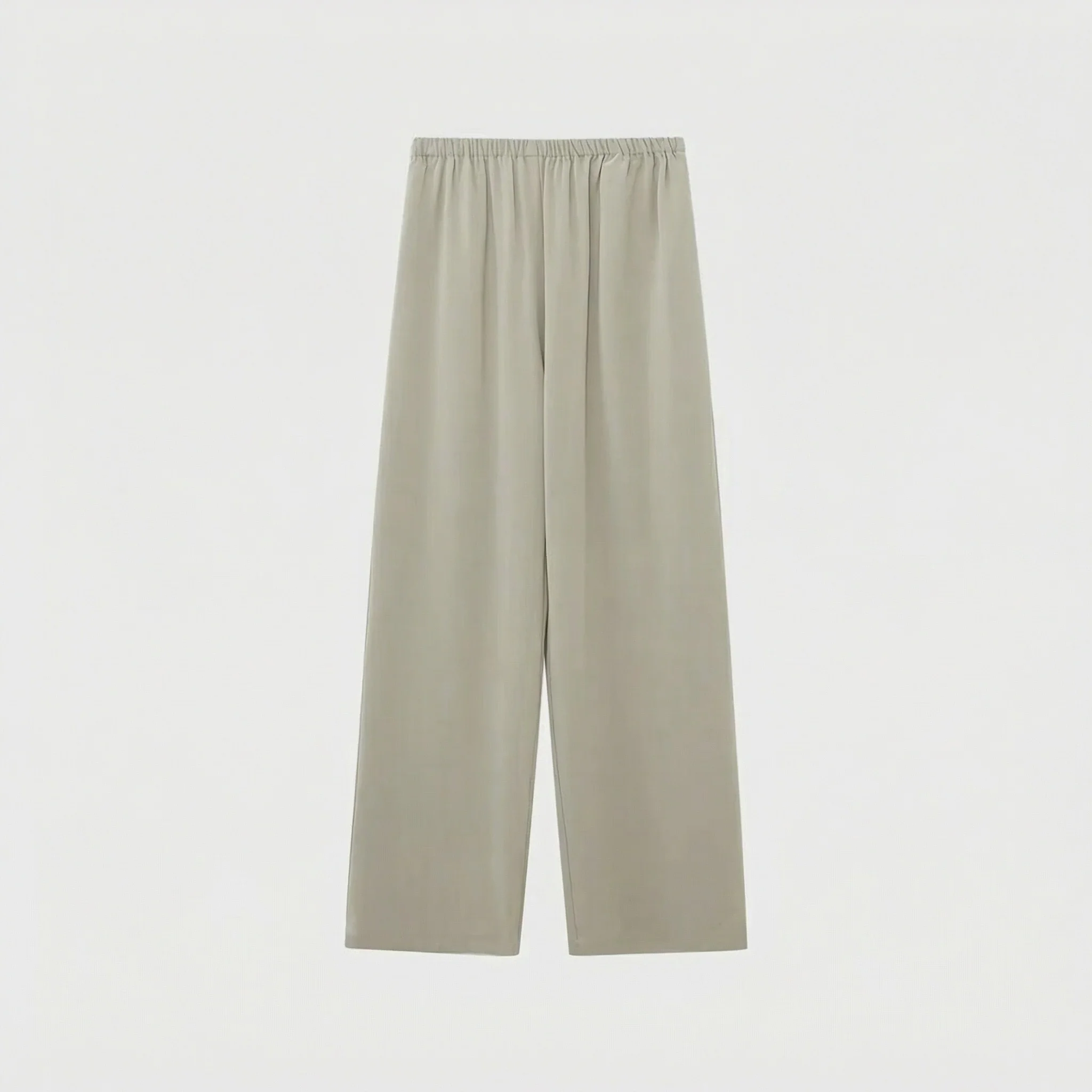 Wide-Leg Elastic Waist Pants - Image 6