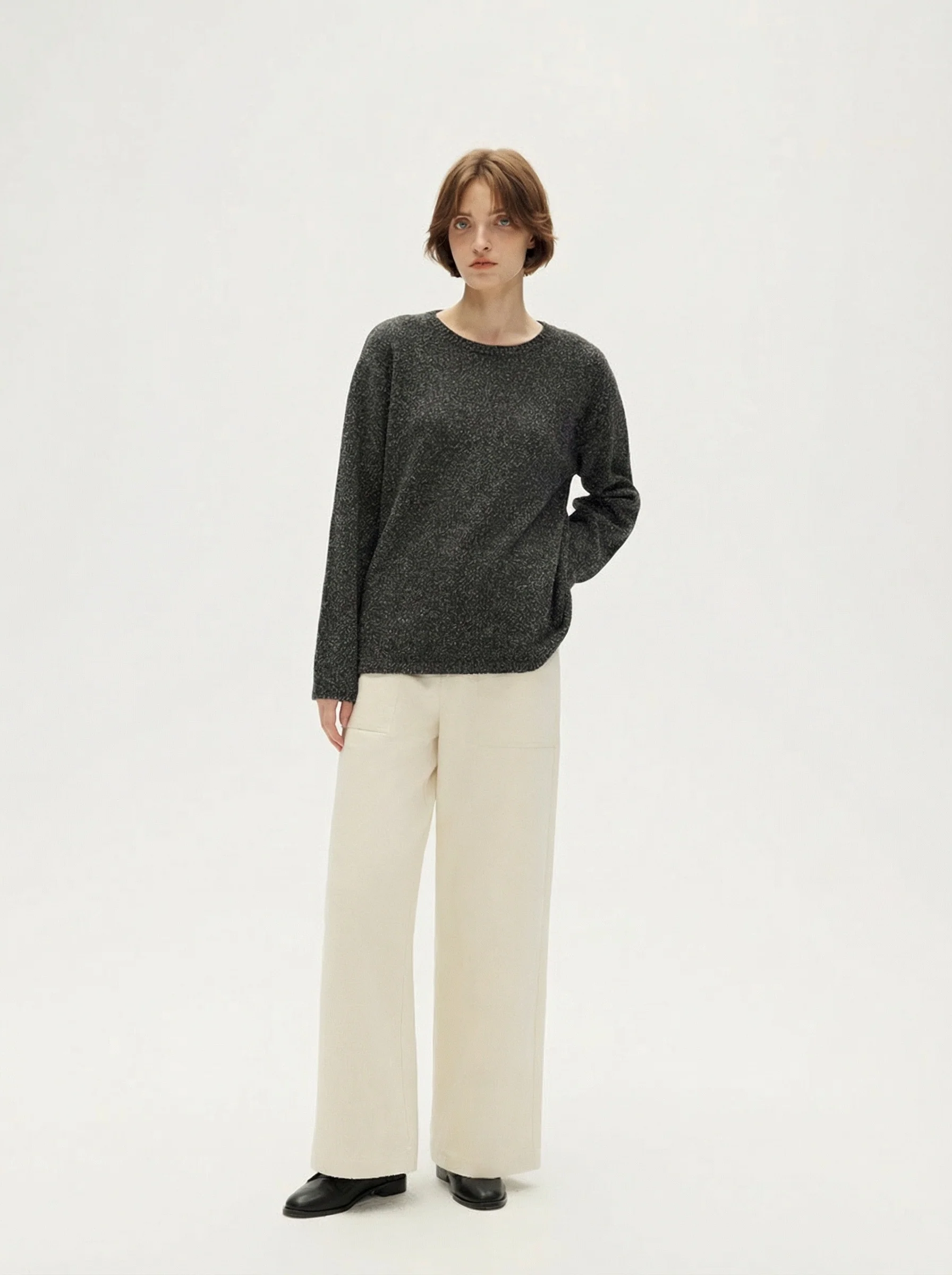 Wide-Leg Patch Pocket Pants - Image 5