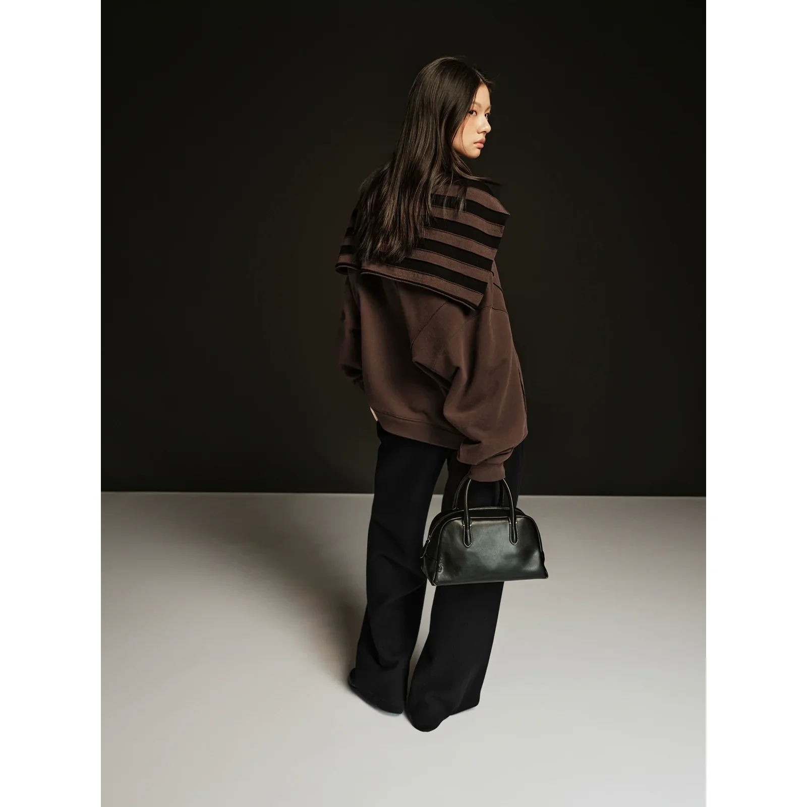 Wide-Leg Stretch Trousers - Image 5