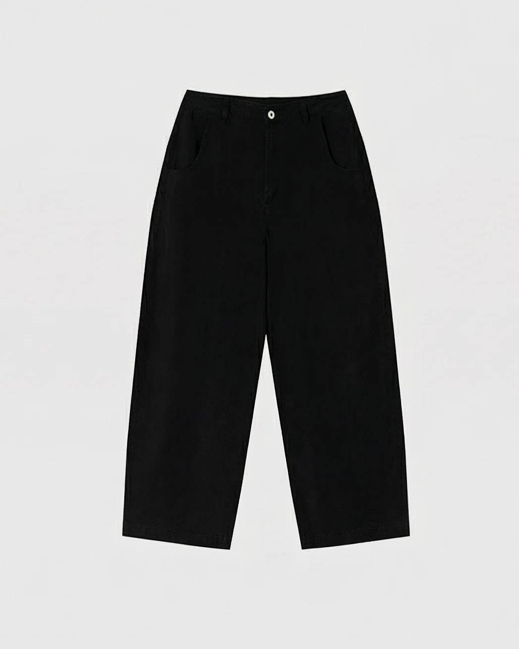 Wide-Leg Twill Trousers - Image 5