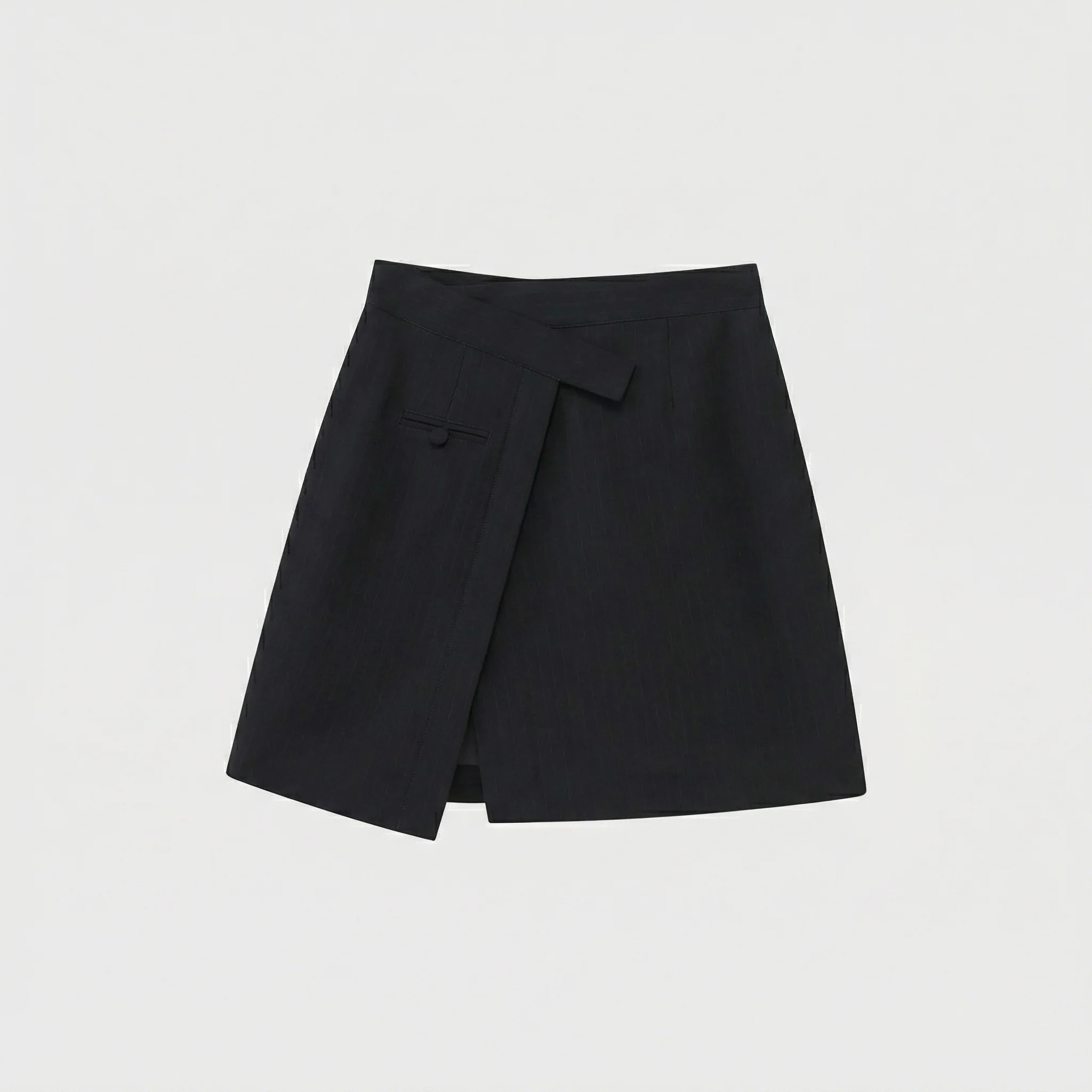 Wide Shoulder Peaked Lapel Suit Set - Image 7