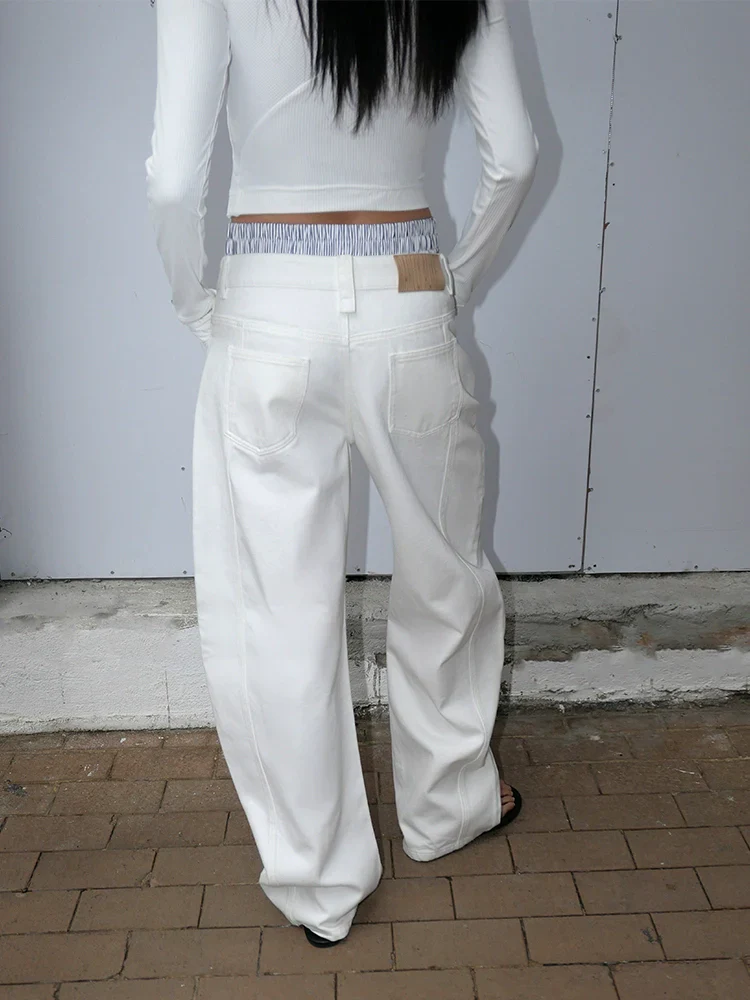Wide-Waist Button Placket Shorts - Image 5