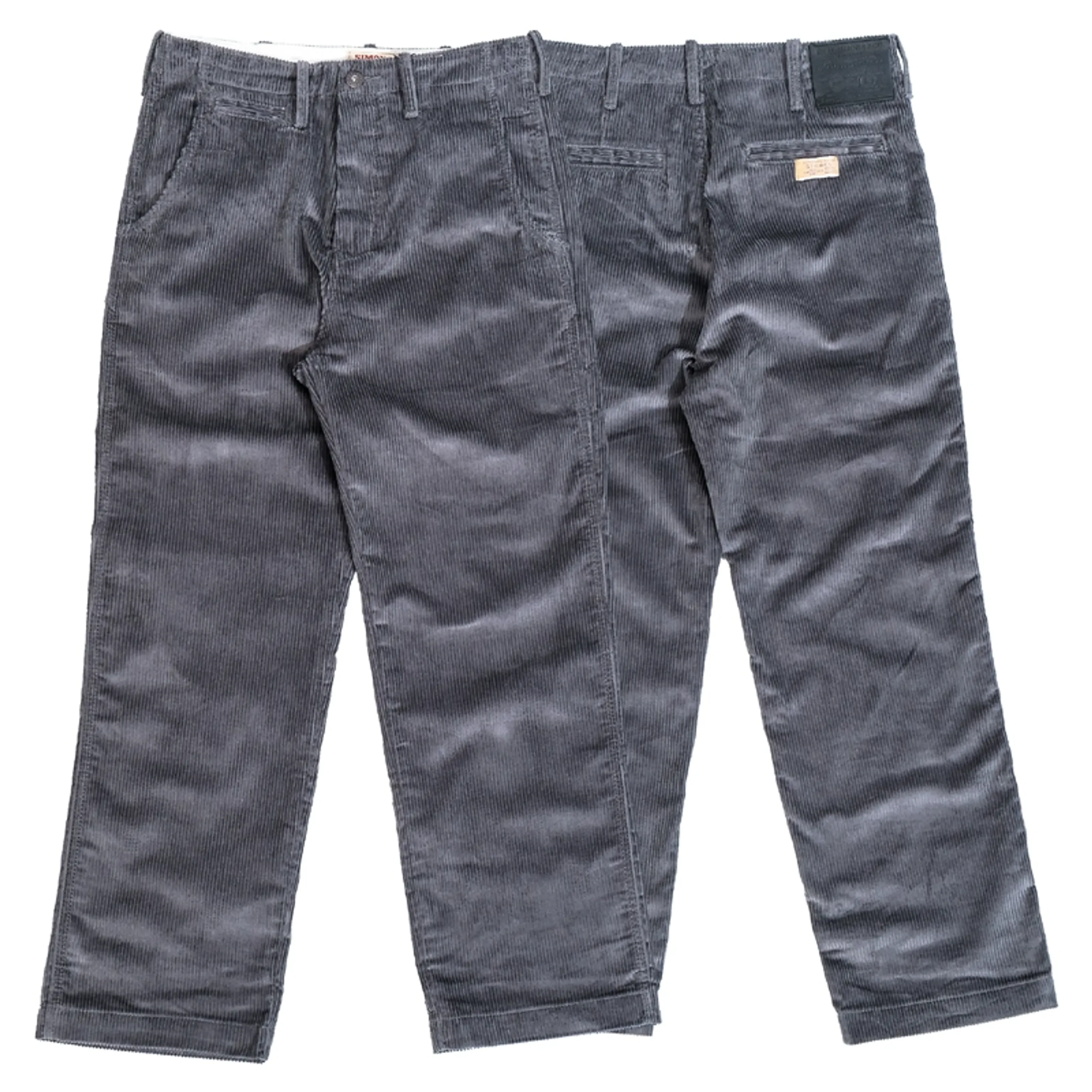 Wide-Wale Corduroy Straight Trousers - Image 10