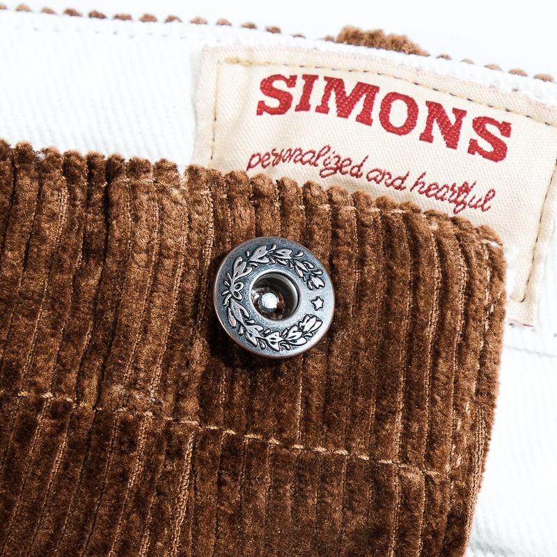 Wide-Wale Corduroy Straight Trousers - Image 5
